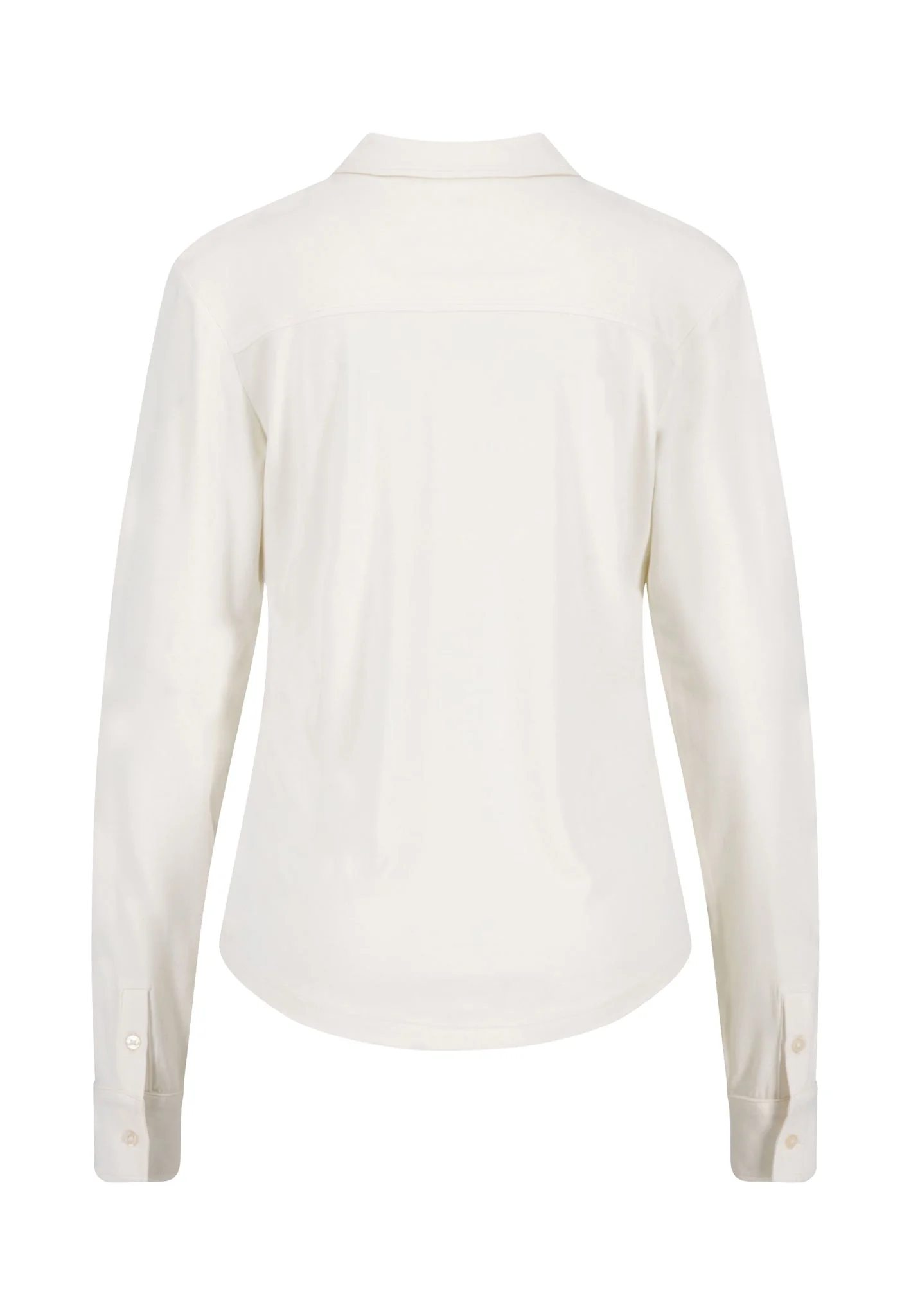 Bluse aus Viskose-Elasthan-Mix mit klassischem Hemdkragen - Image 6