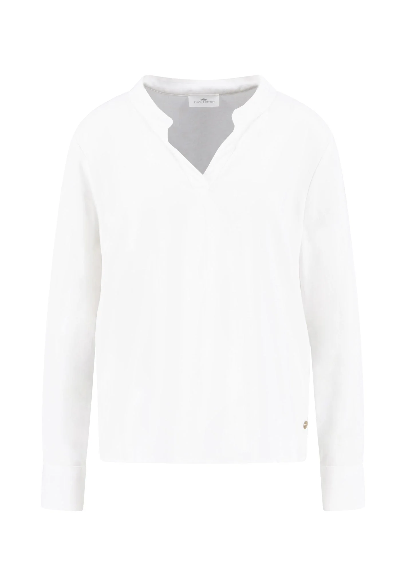 Bluse aus Viskose mit Serafino-Ausschnitt - Image 11