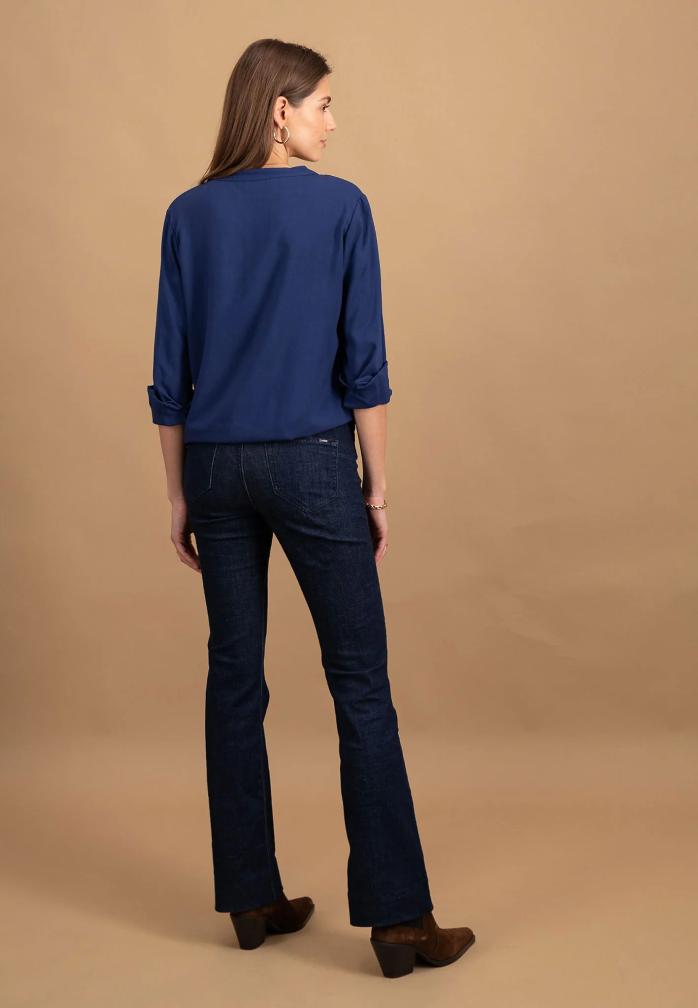 Bluse aus Viskose mit Serafino-Ausschnitt - Image 21