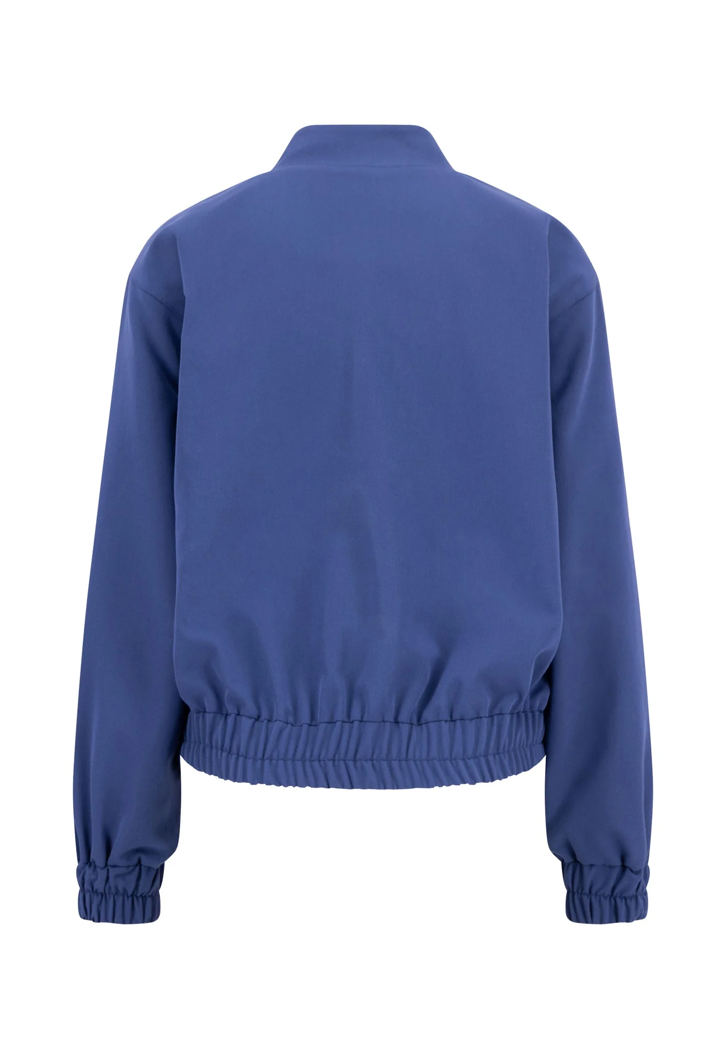 Bomberjacke aus Materialmix mit Reißverschluss und elastischen Abschlüssen - Image 6