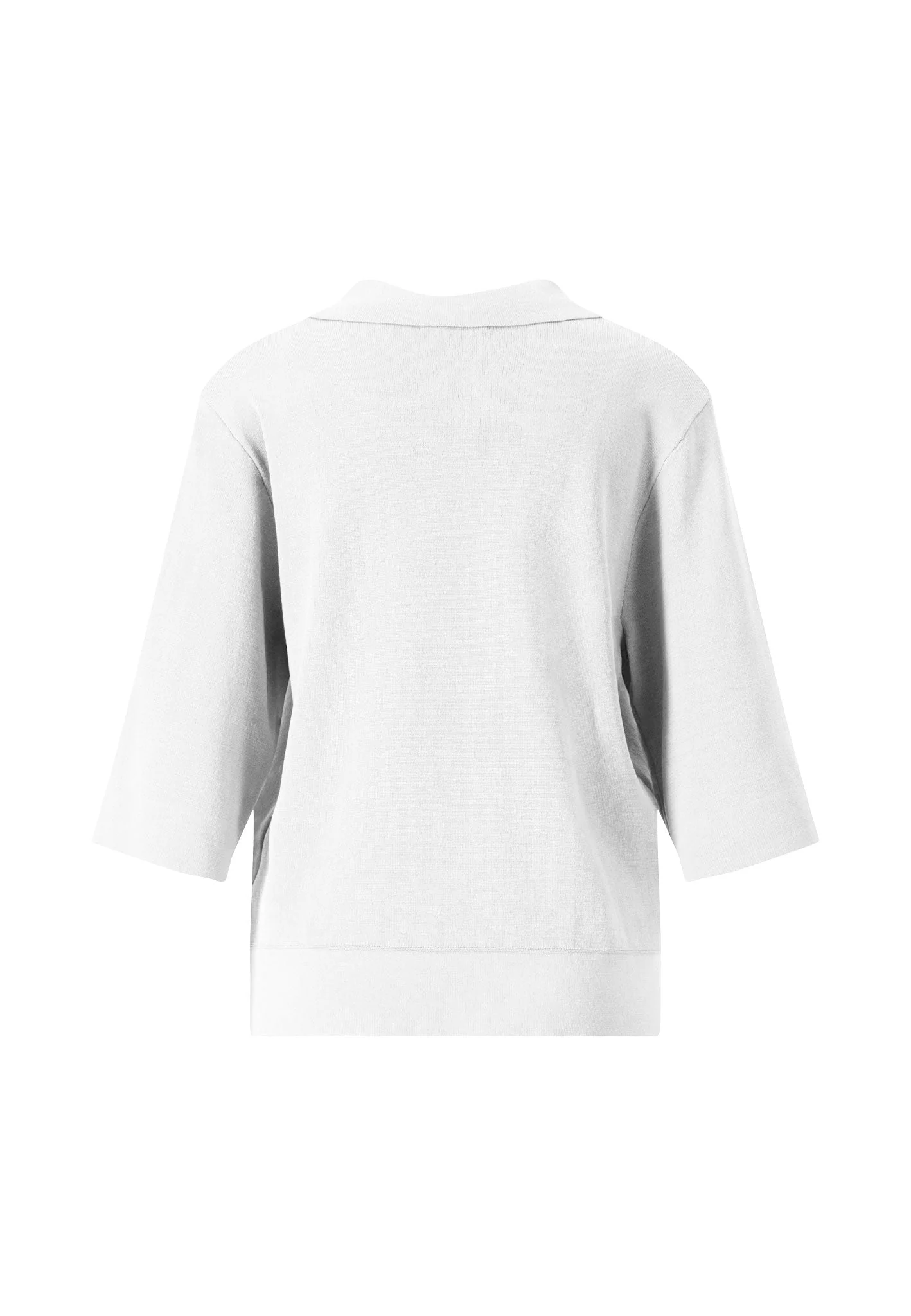 Feinstrick-Cardigan aus Viskose-Polyamid-Mix mit 3/4-Ärmeln - Image 6