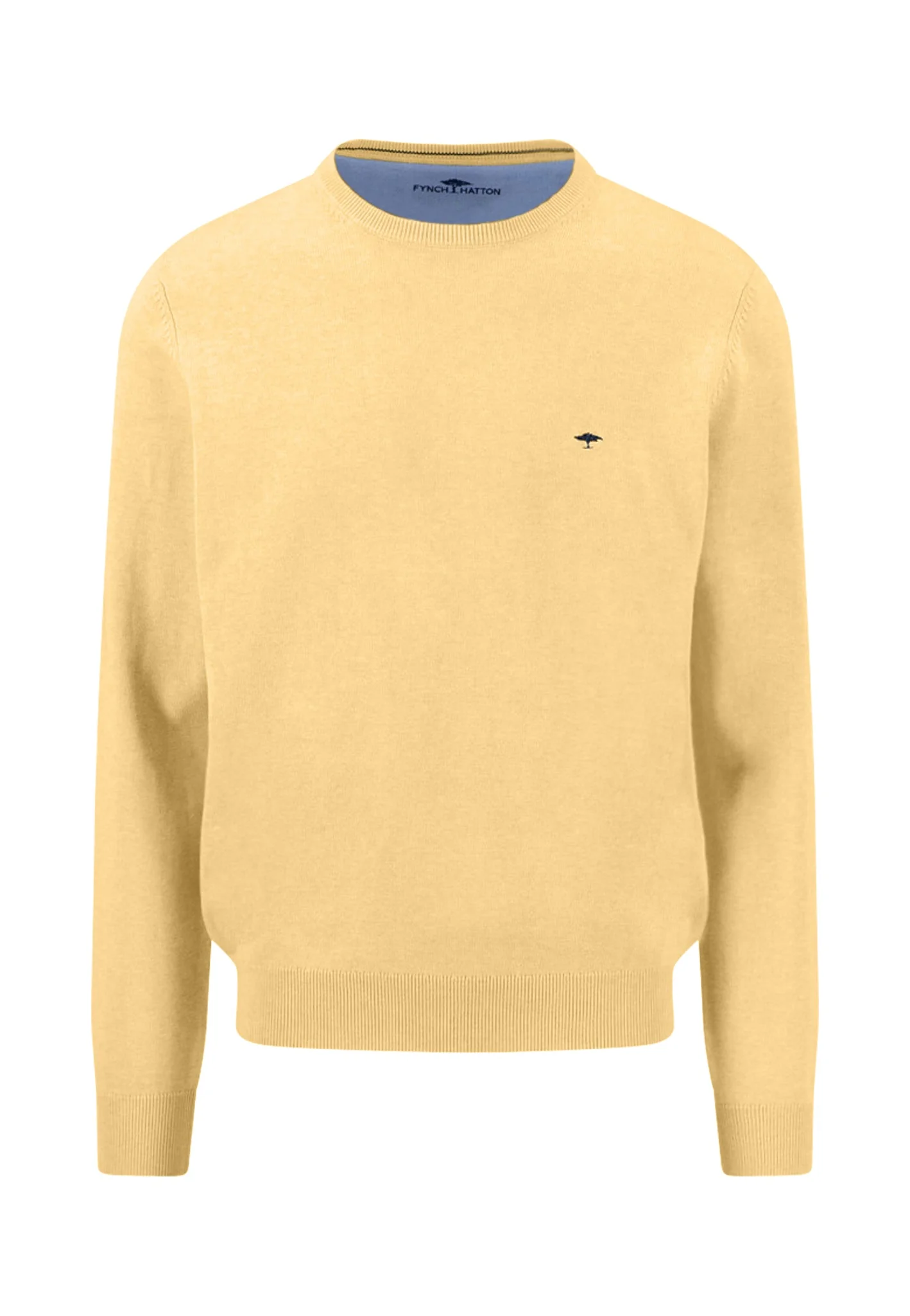 Feinstrickpullover aus reiner Baumwolle mit Rundhalsausschnitt - Image 14