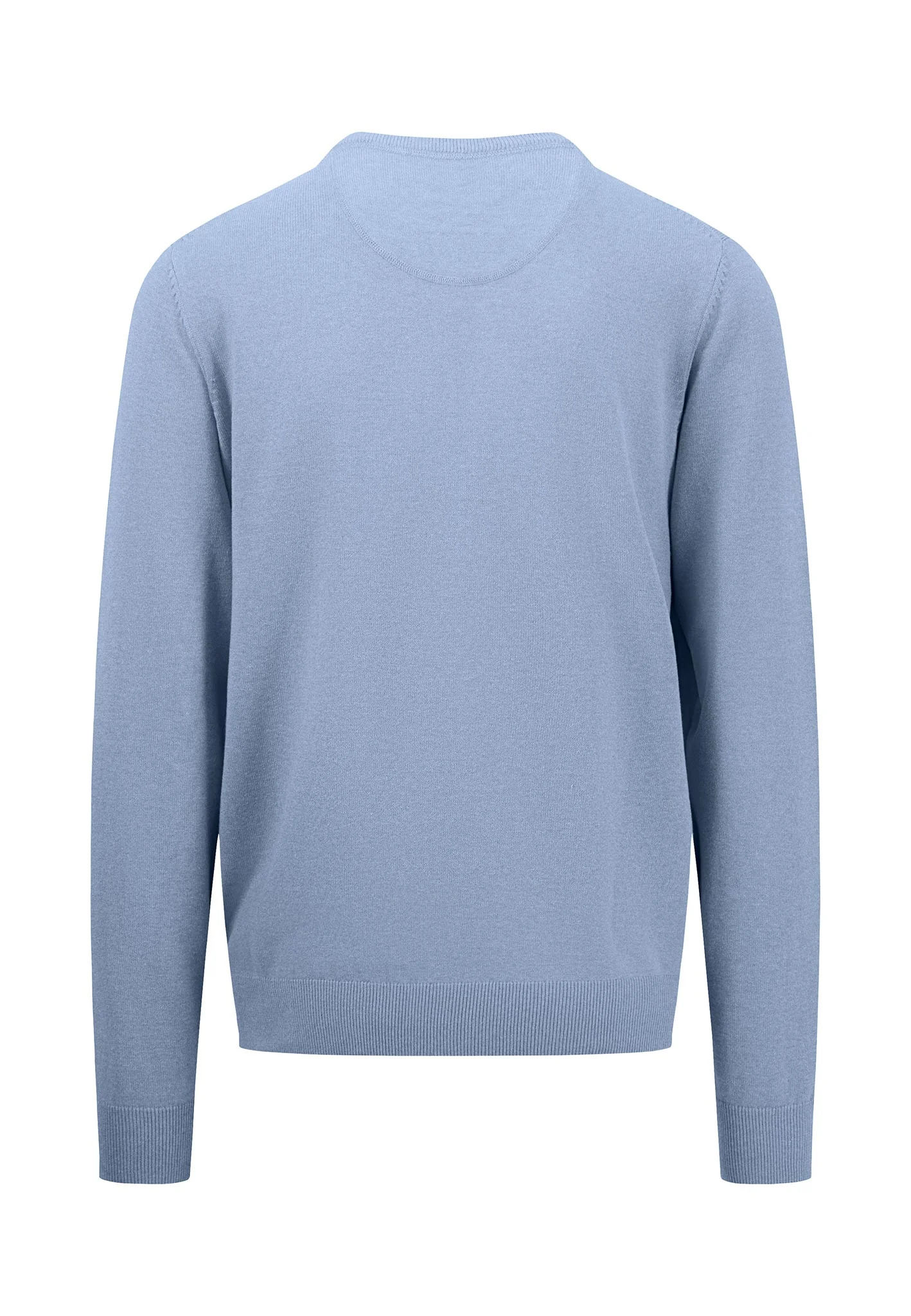 Feinstrickpullover mit O-Ausschnitt aus 100% Baumwolle - Image 4