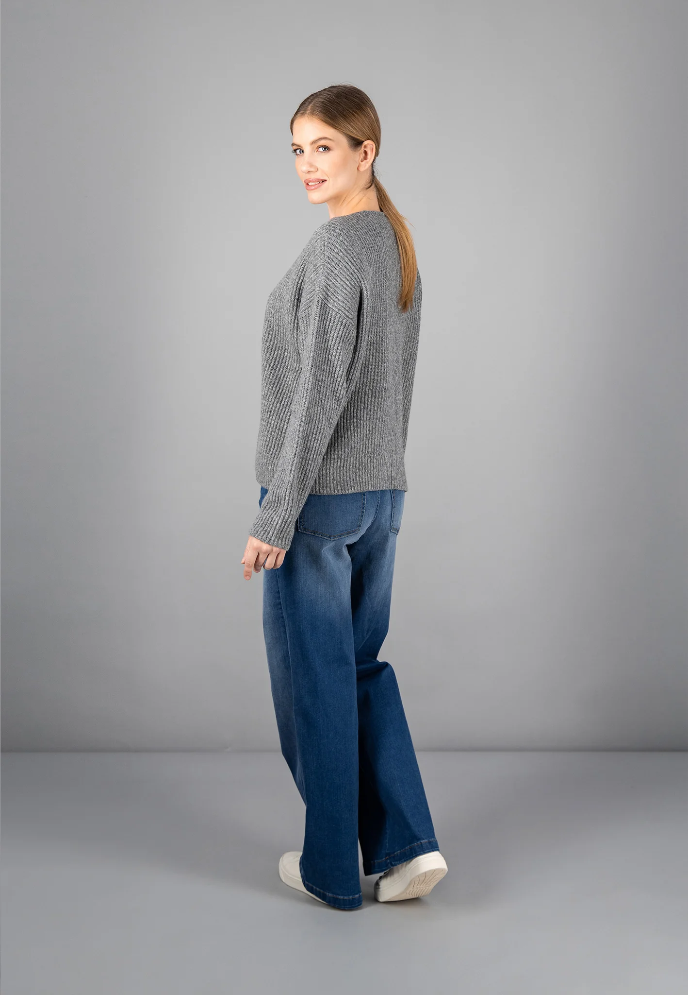 Flauschiger Cardigan in Modern-Fit aus Woll-Mix - Image 4