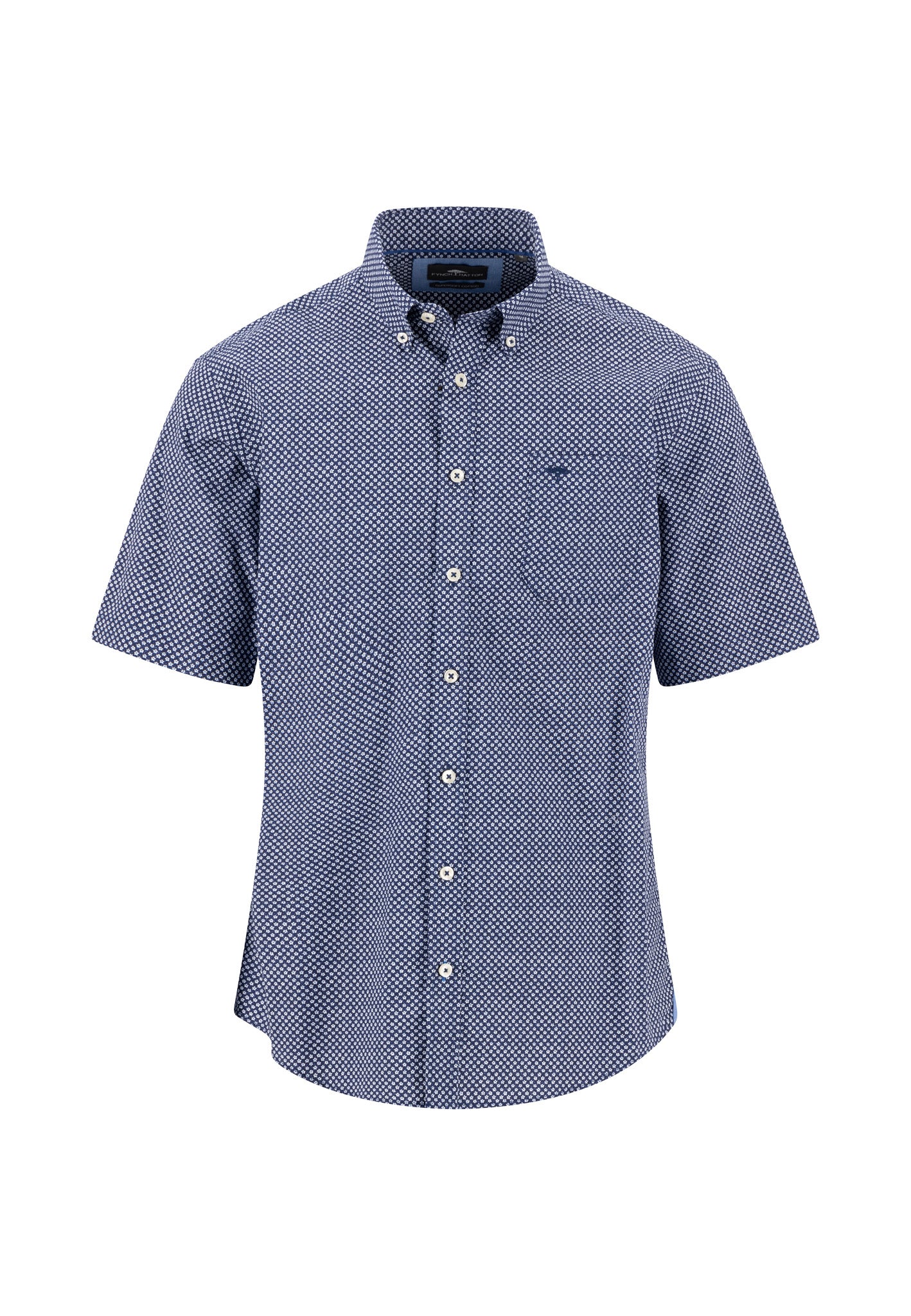 Halbarm-Hemd aus Baumwolle mit Print - Image 15