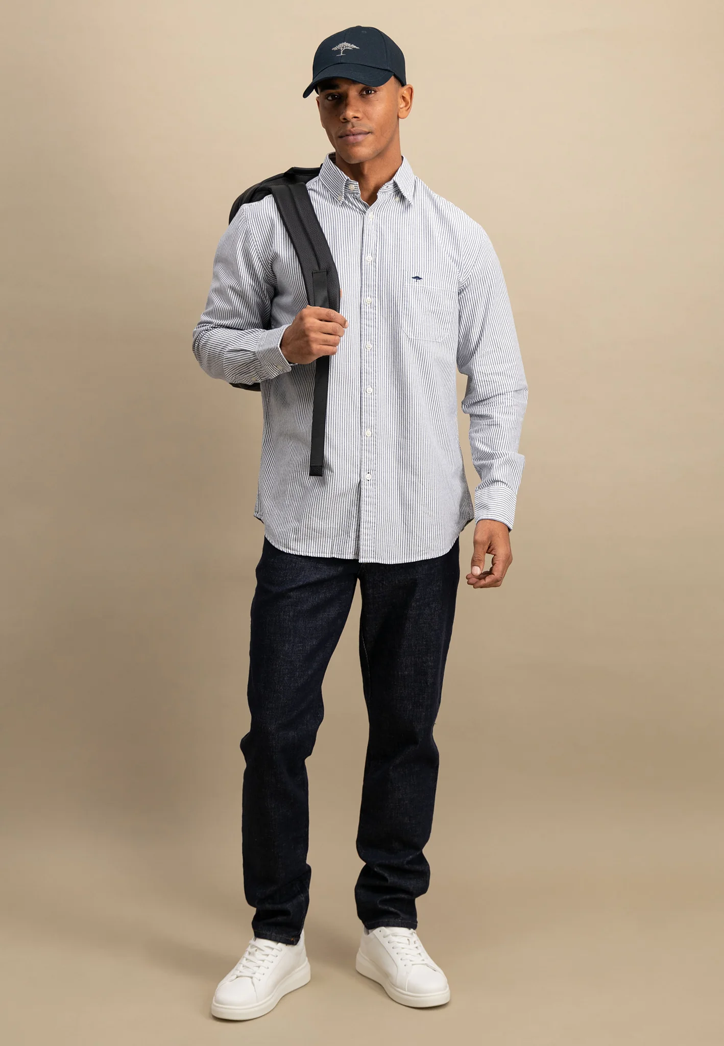 Hemd aus Baumwolle im filigranen Streifenlook - Image 10