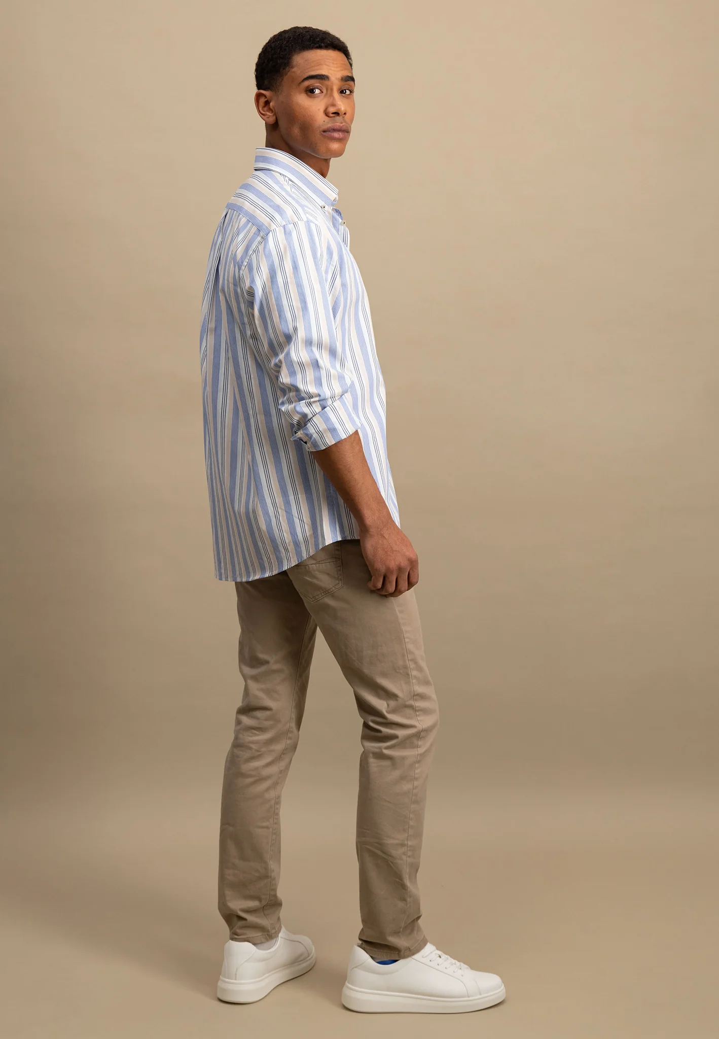 Hemd aus Baumwolle mit Streifen - Image 3