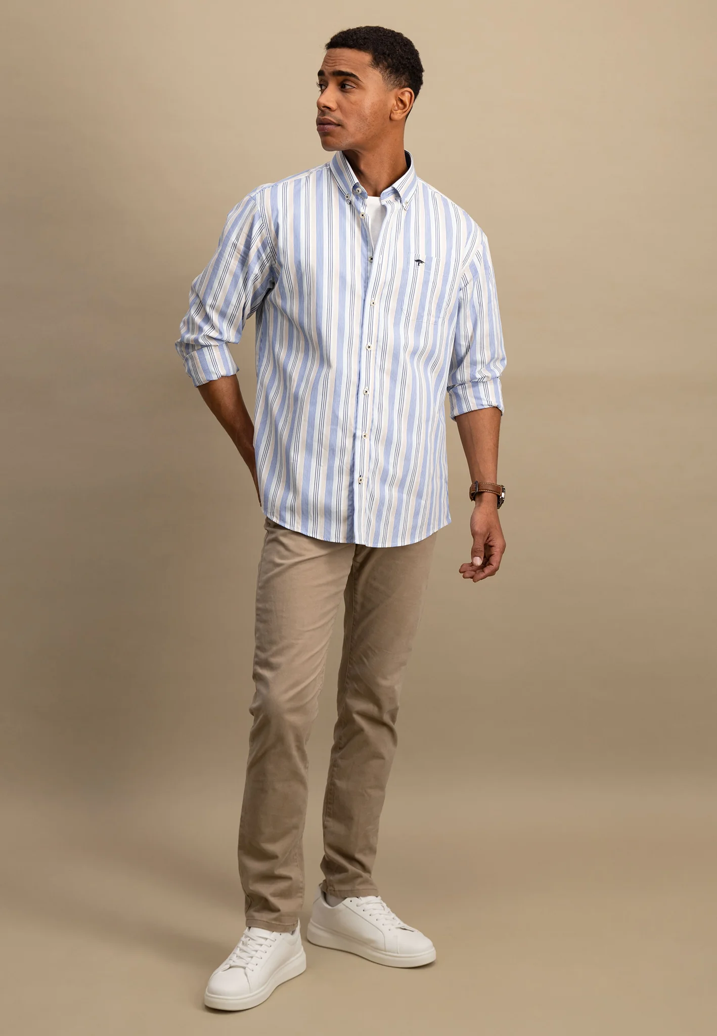 Hemd aus Baumwolle mit Streifen - Image 4