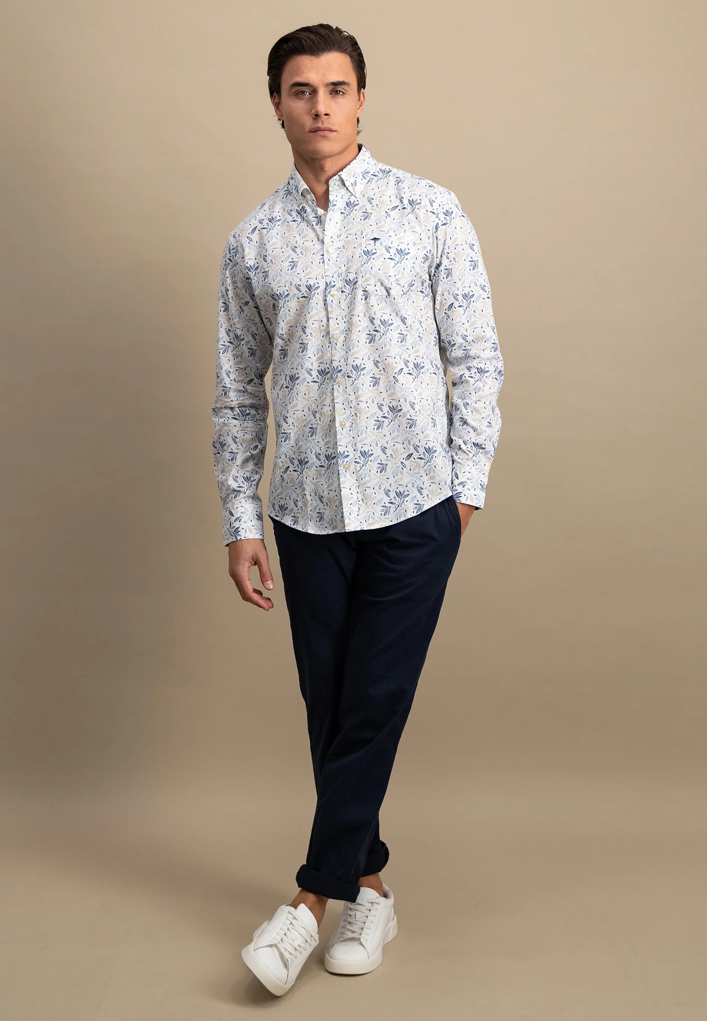 Hemd aus Baumwolle mit floralem Alloverprint - Image 10