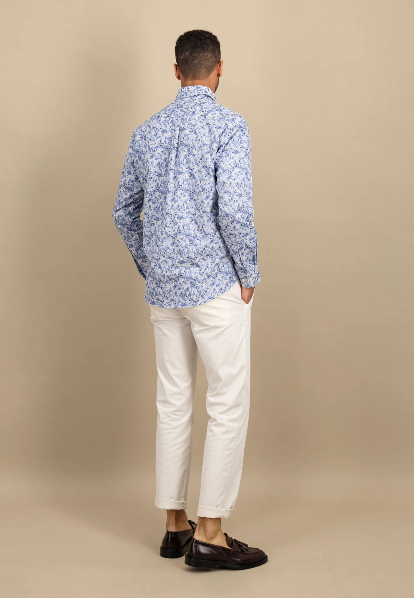 Hemd aus Baumwolle mit floralem Alloverprint - Image 15