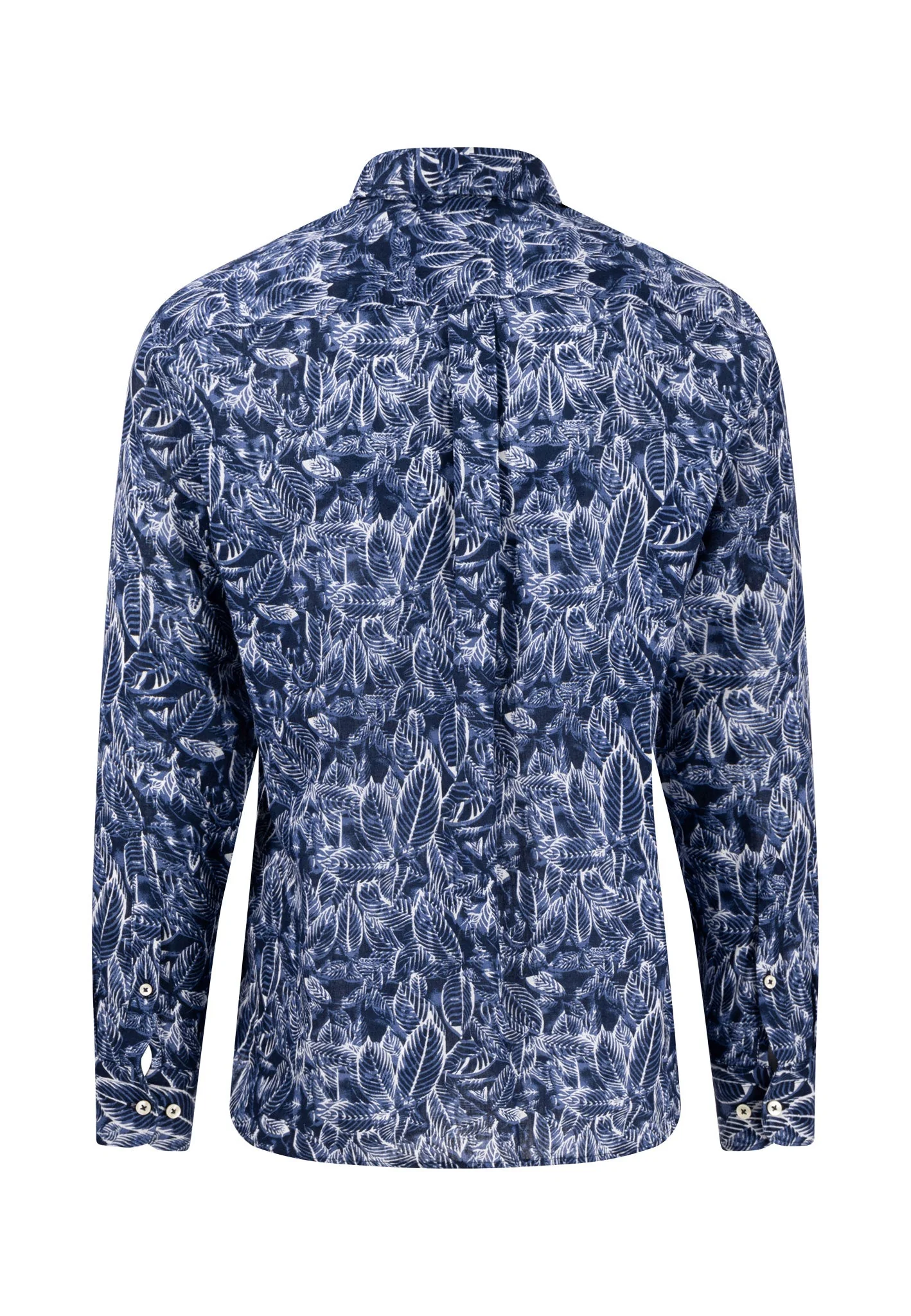 Hemd aus Leinen mit botanischem Muster - Image 19