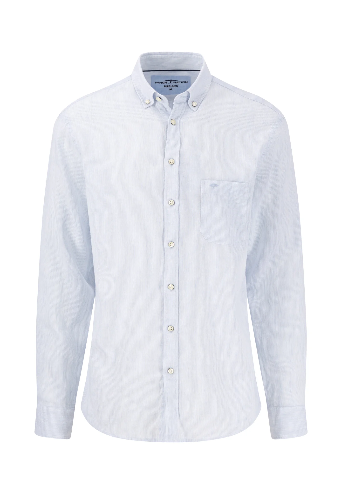 Hemd aus Leinen mit Button-Down-Kragen - Image 11