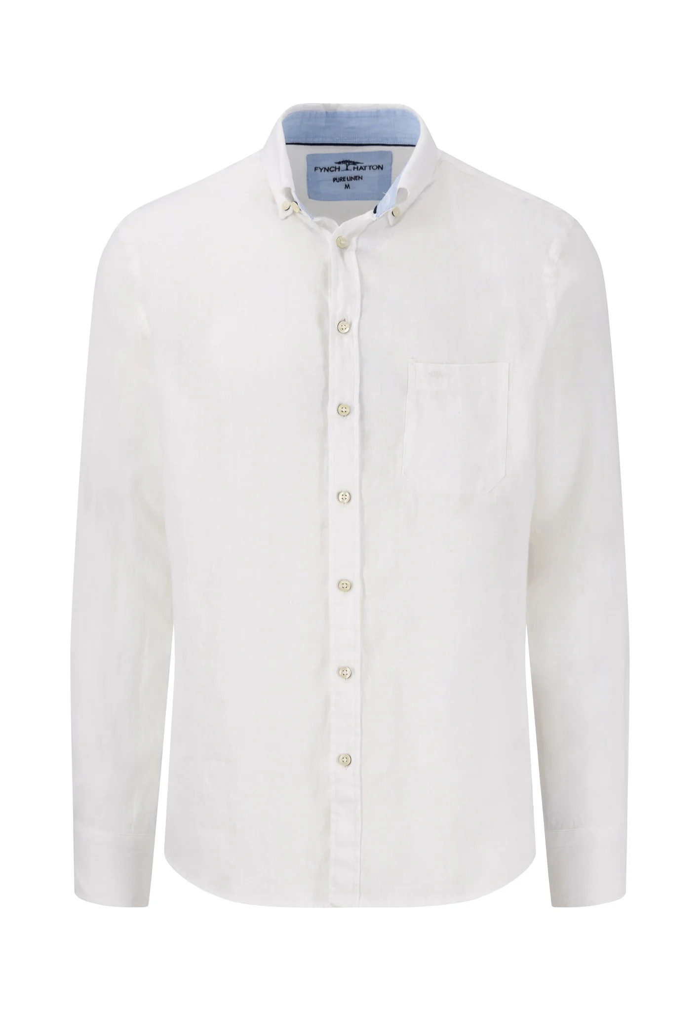 Hemd aus Leinen mit Button-Down-Kragen - Image 11