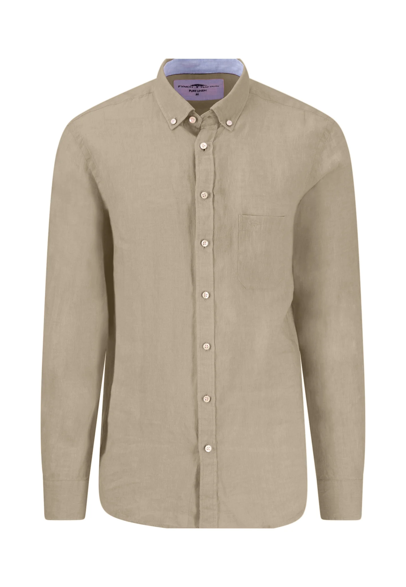 Hemd aus Leinen mit Button-Down-Kragen - Image 17