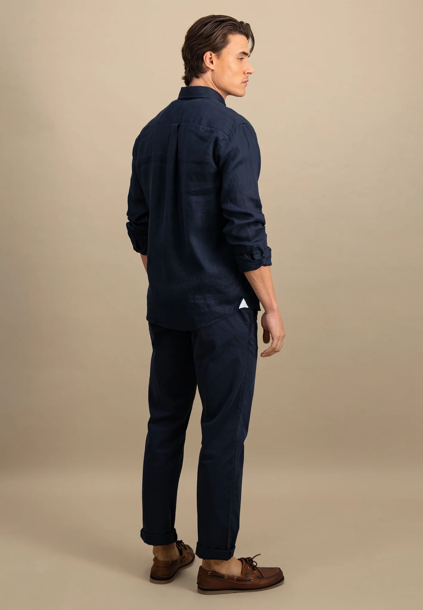 Hemd aus Leinen mit Button-Down-Kragen - Image 21