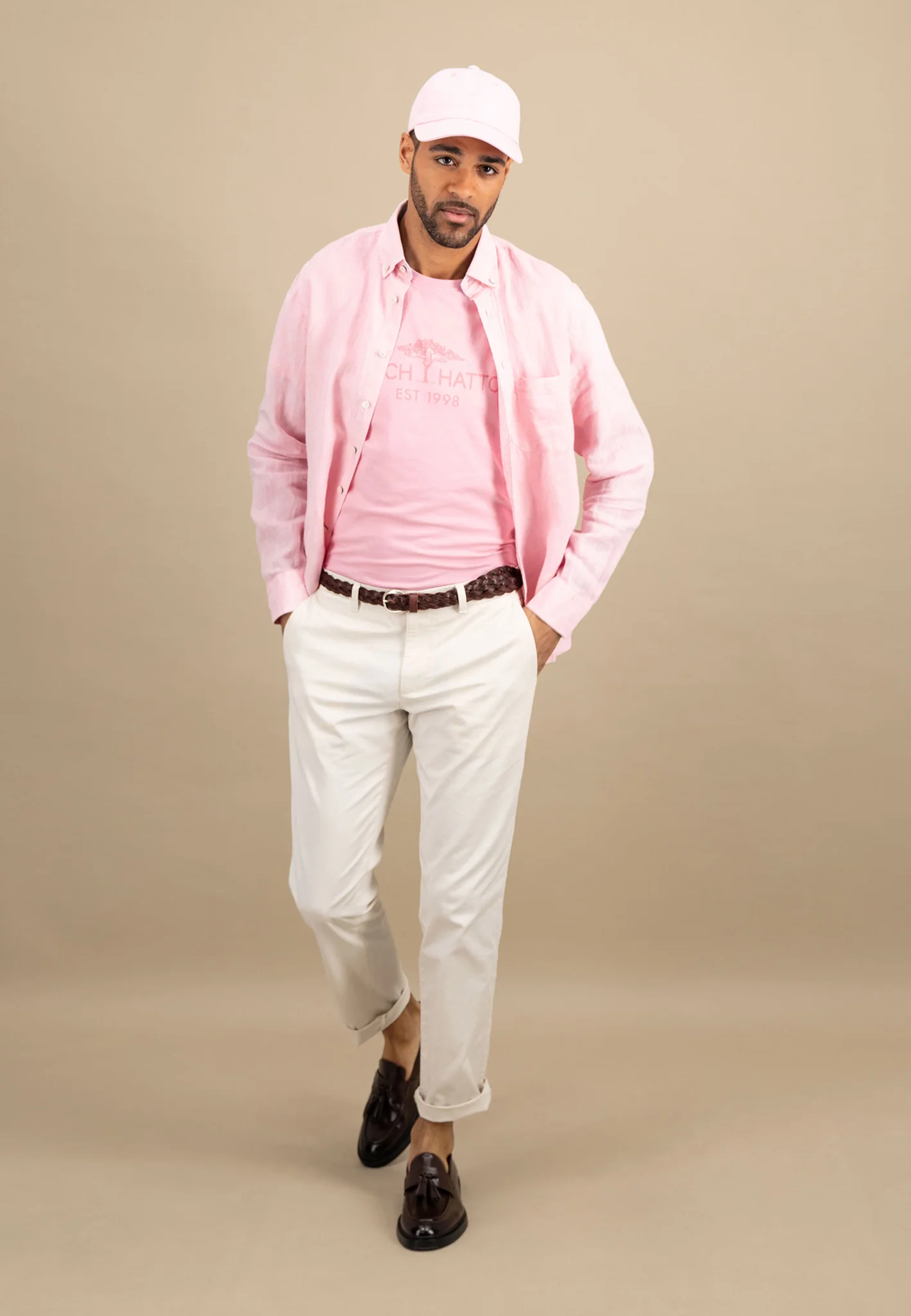 Hemd aus Leinen mit Button-Down-Kragen - Image 24