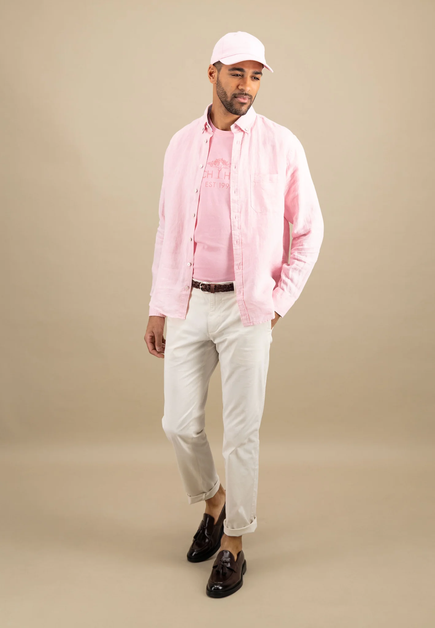 Hemd aus Leinen mit Button-Down-Kragen - Image 26