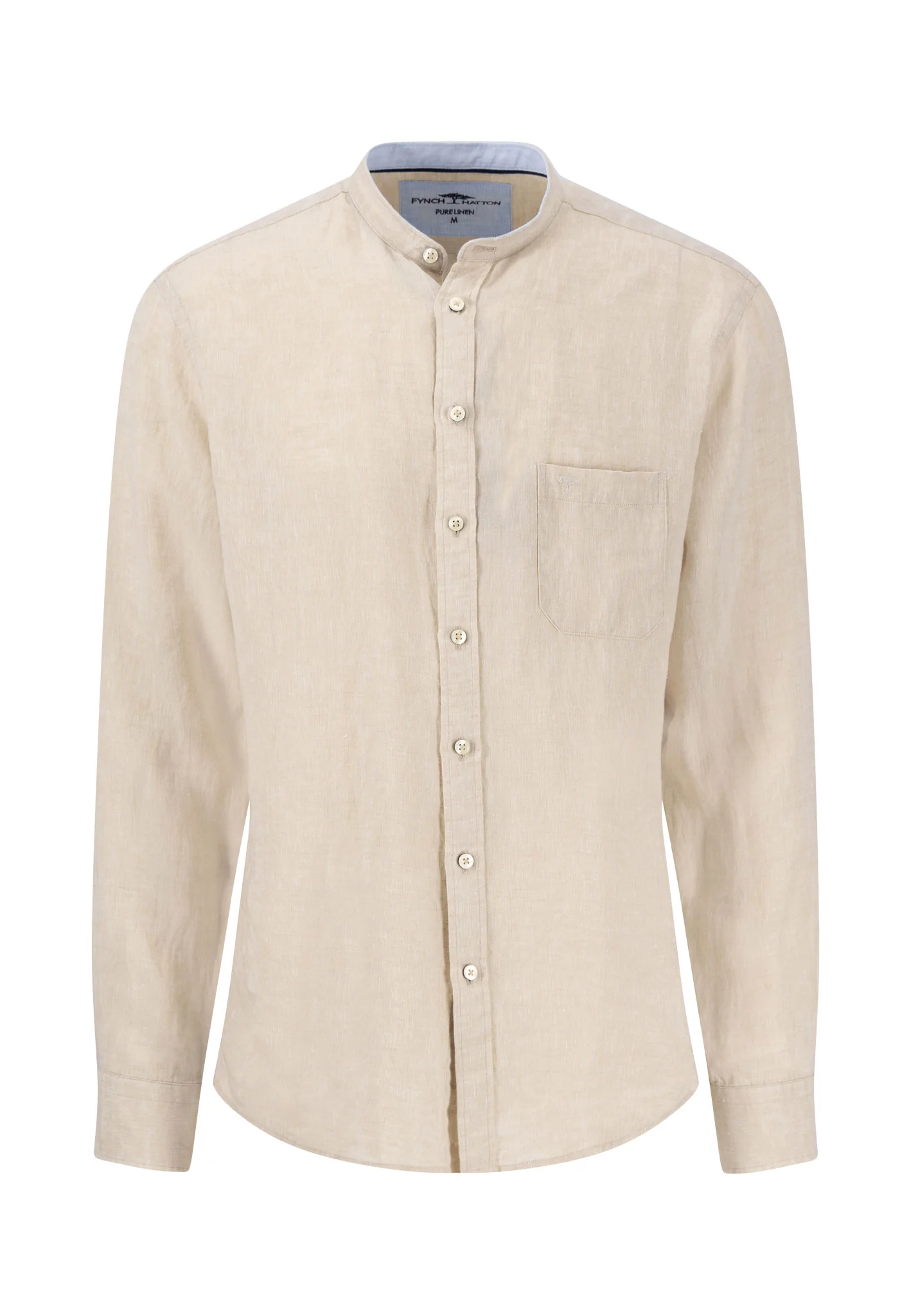 Hemd aus Leinen mit Stehkragen - Image 22