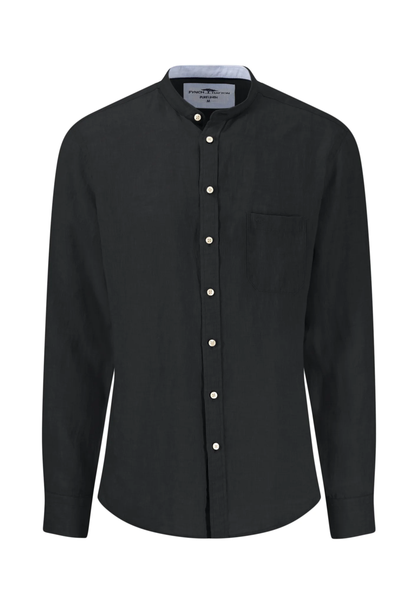 Hemd aus Leinen mit Stehkragen - Image 26