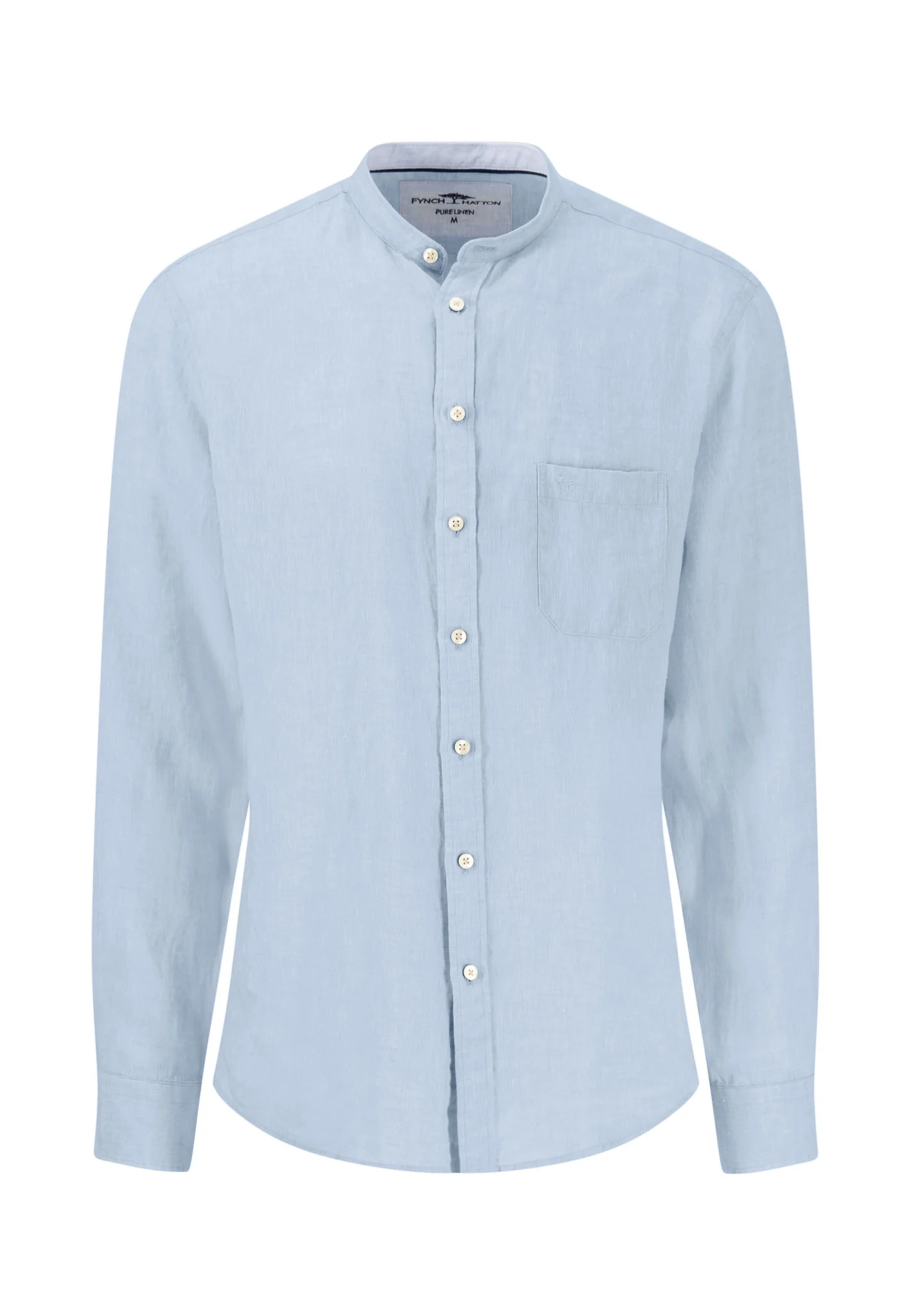 Hemd aus Leinen mit Stehkragen - Image 5