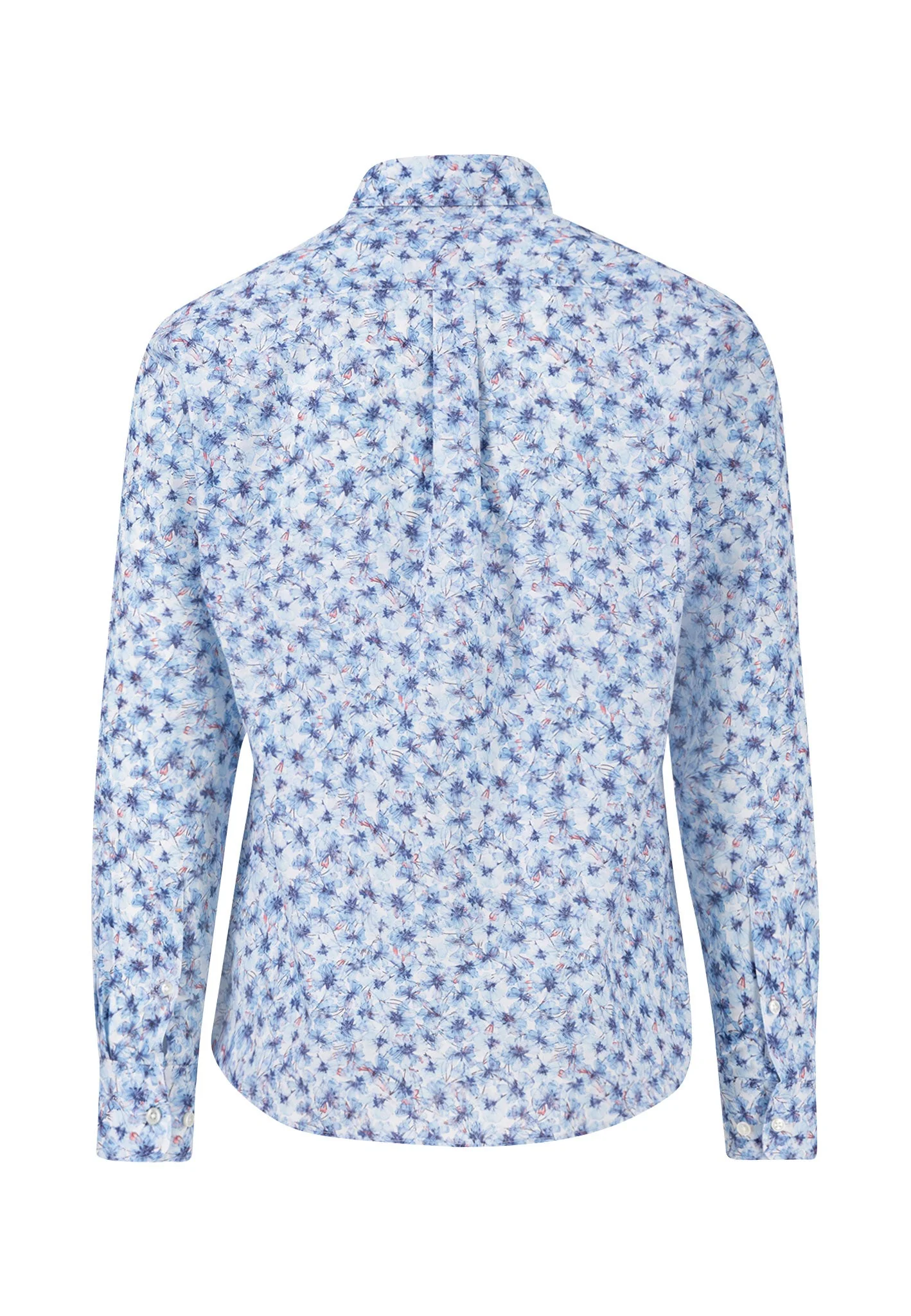 Hemd mit Button-Down-Kragen und floralem Print - Image 14