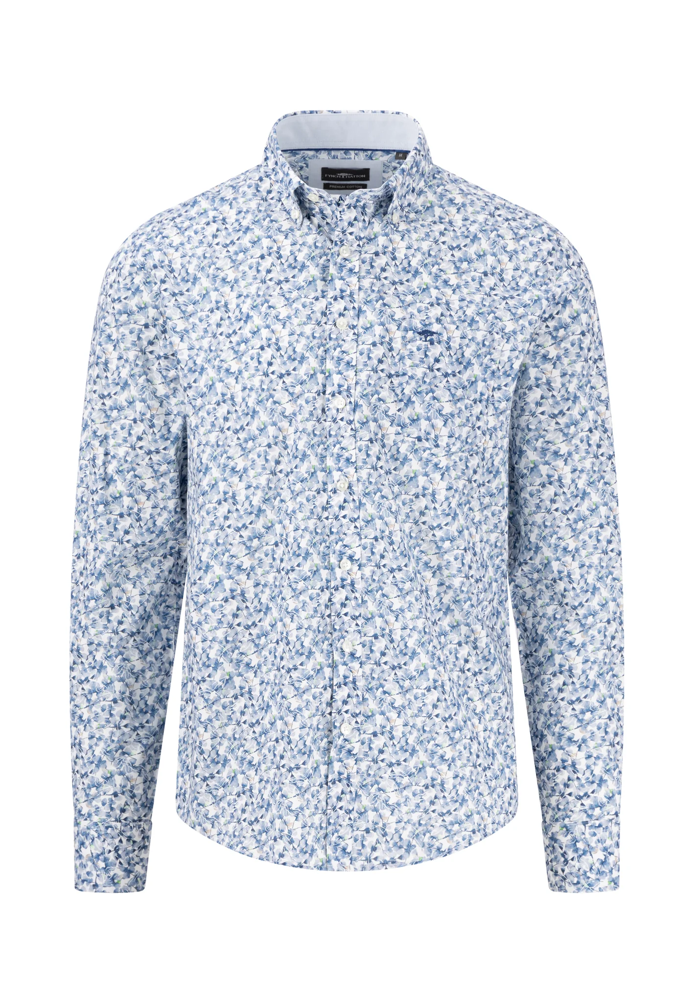 Hemd mit Button-Down-Kragen und floralem Print - Image 5