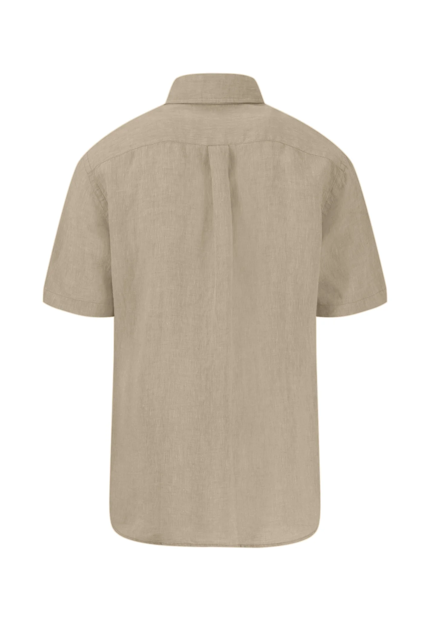 Kurzarm Hemd aus Leinen mit Brusttasche - Image 30