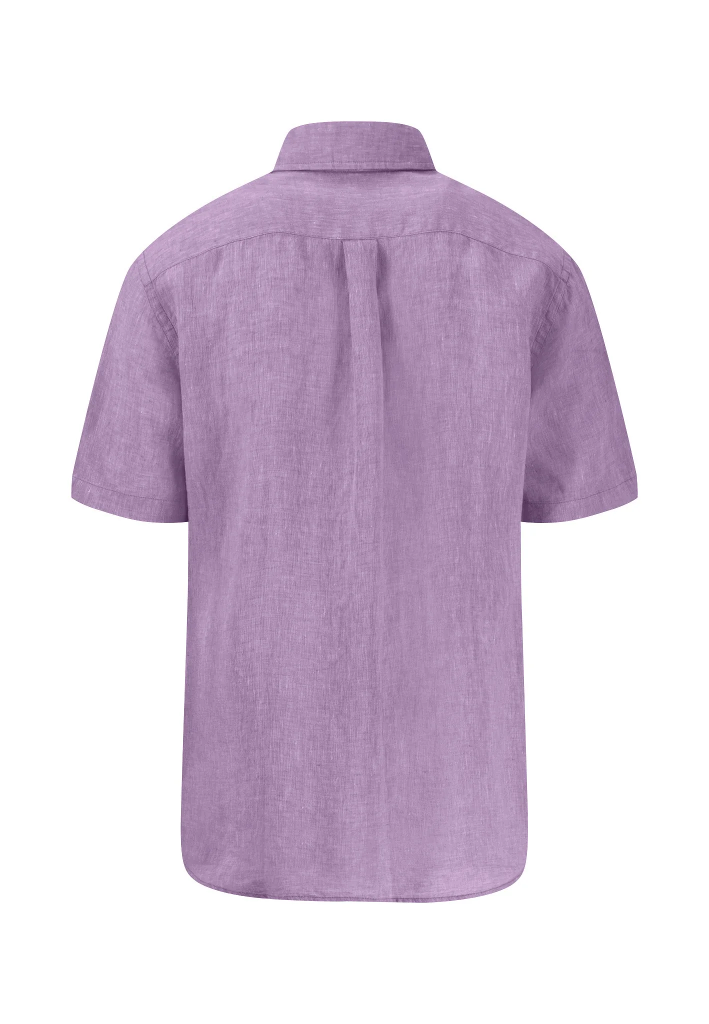Kurzarm Hemd aus Leinen mit Brusttasche - Image 38