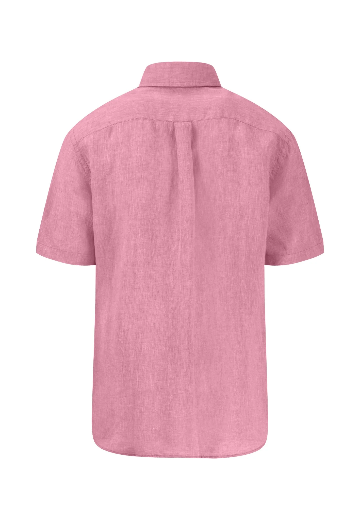 Kurzarm Hemd aus Leinen mit Brusttasche - Image 40