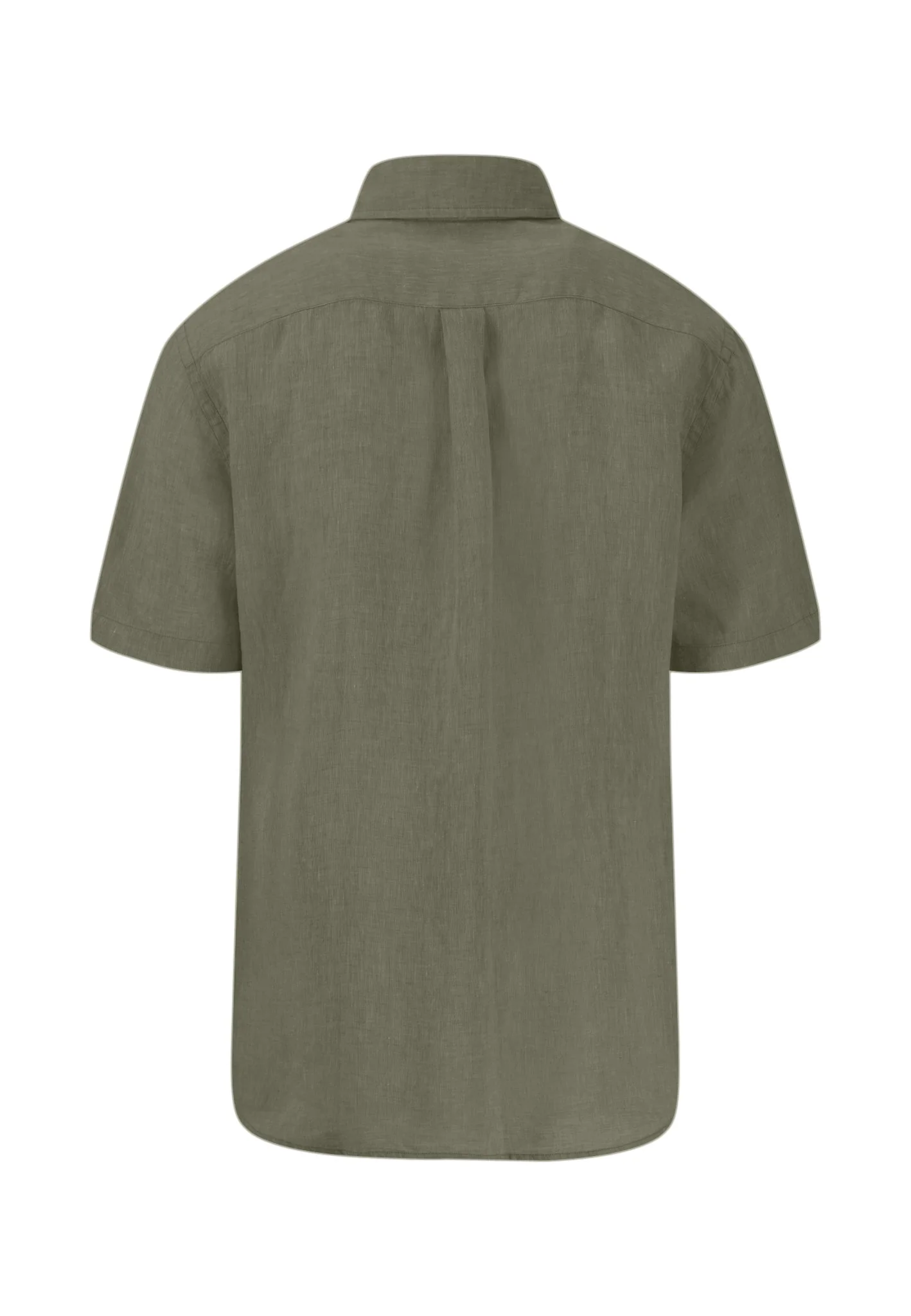 Kurzarm Hemd aus Leinen mit Brusttasche - Image 42