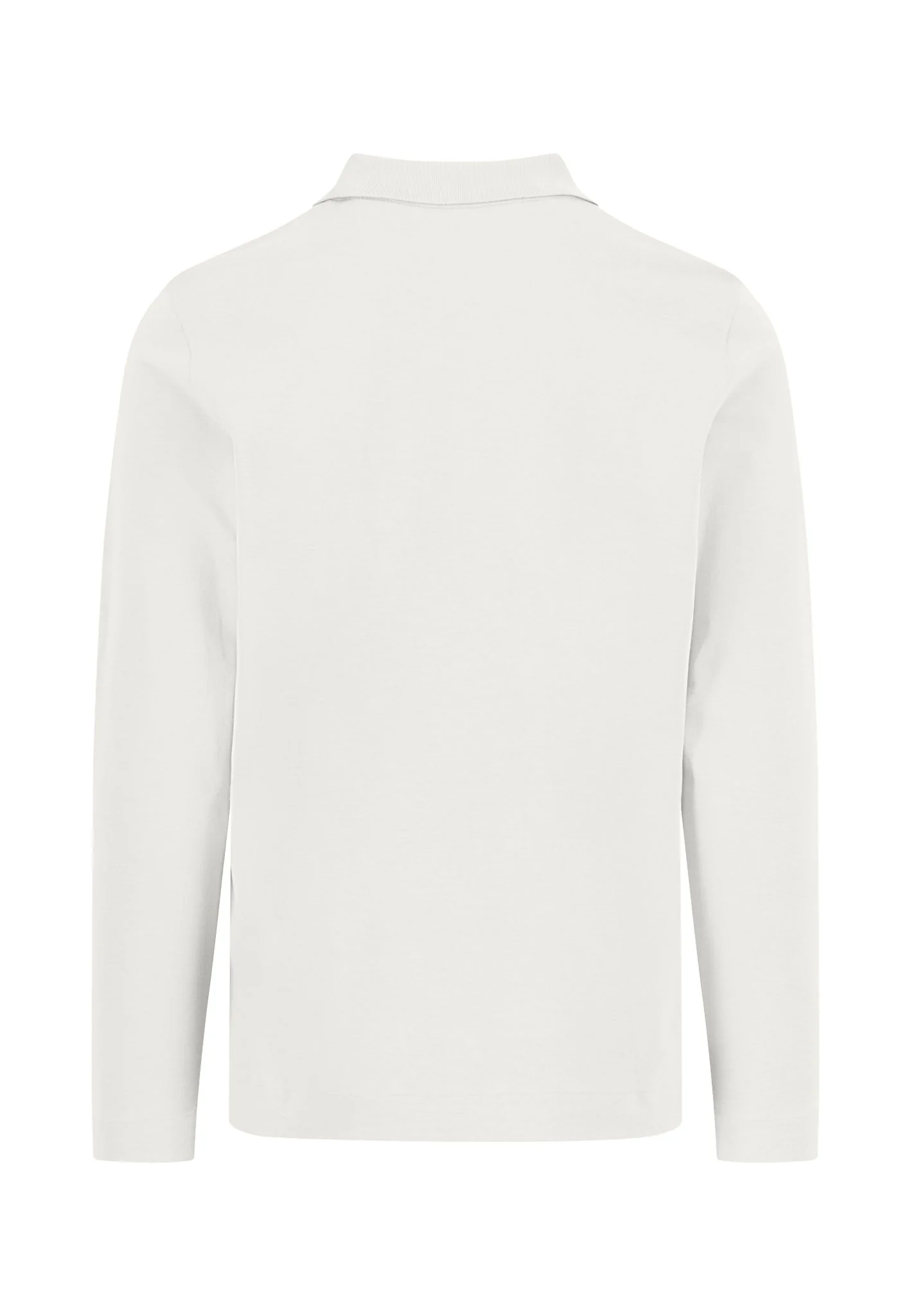 Langarm-Poloshirt aus Baumwolle mit Reißverschluss - Image 6