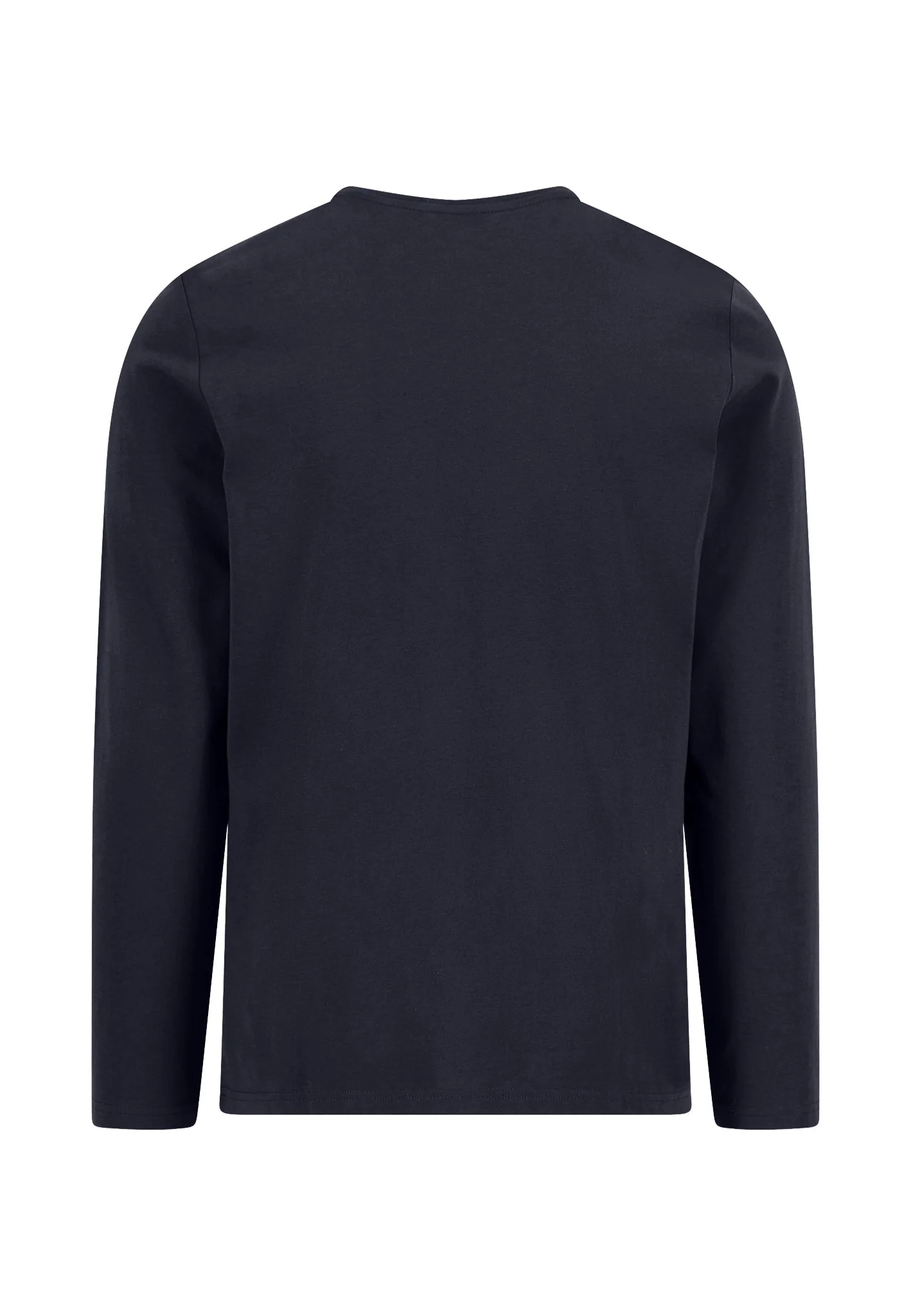 Langarmshirt aus Baumwolle mit Rundhalsausschnitt und Logostickerei - Image 10