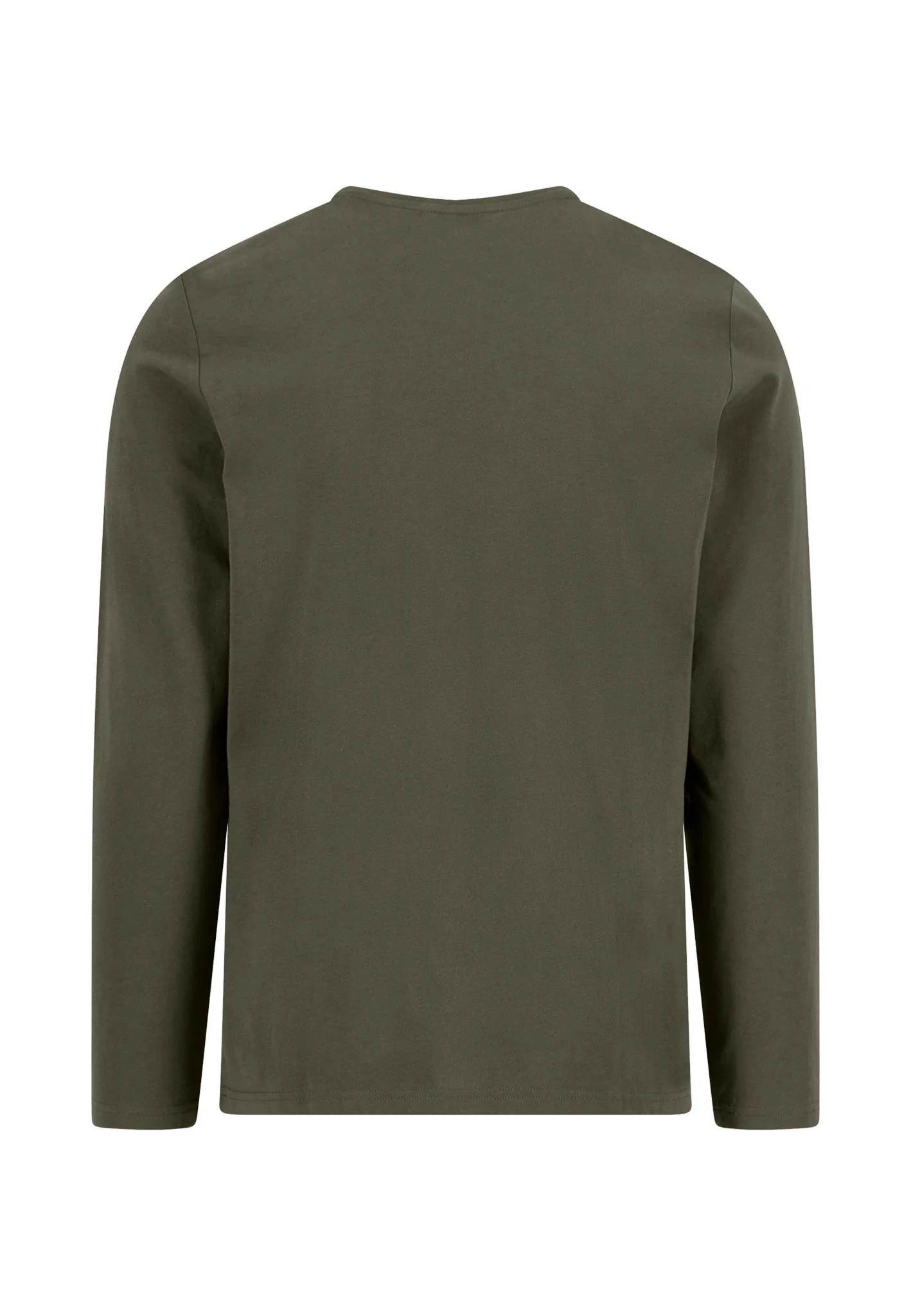 Langarmshirt aus Baumwolle mit Rundhalsausschnitt und Logostickerei - Image 14