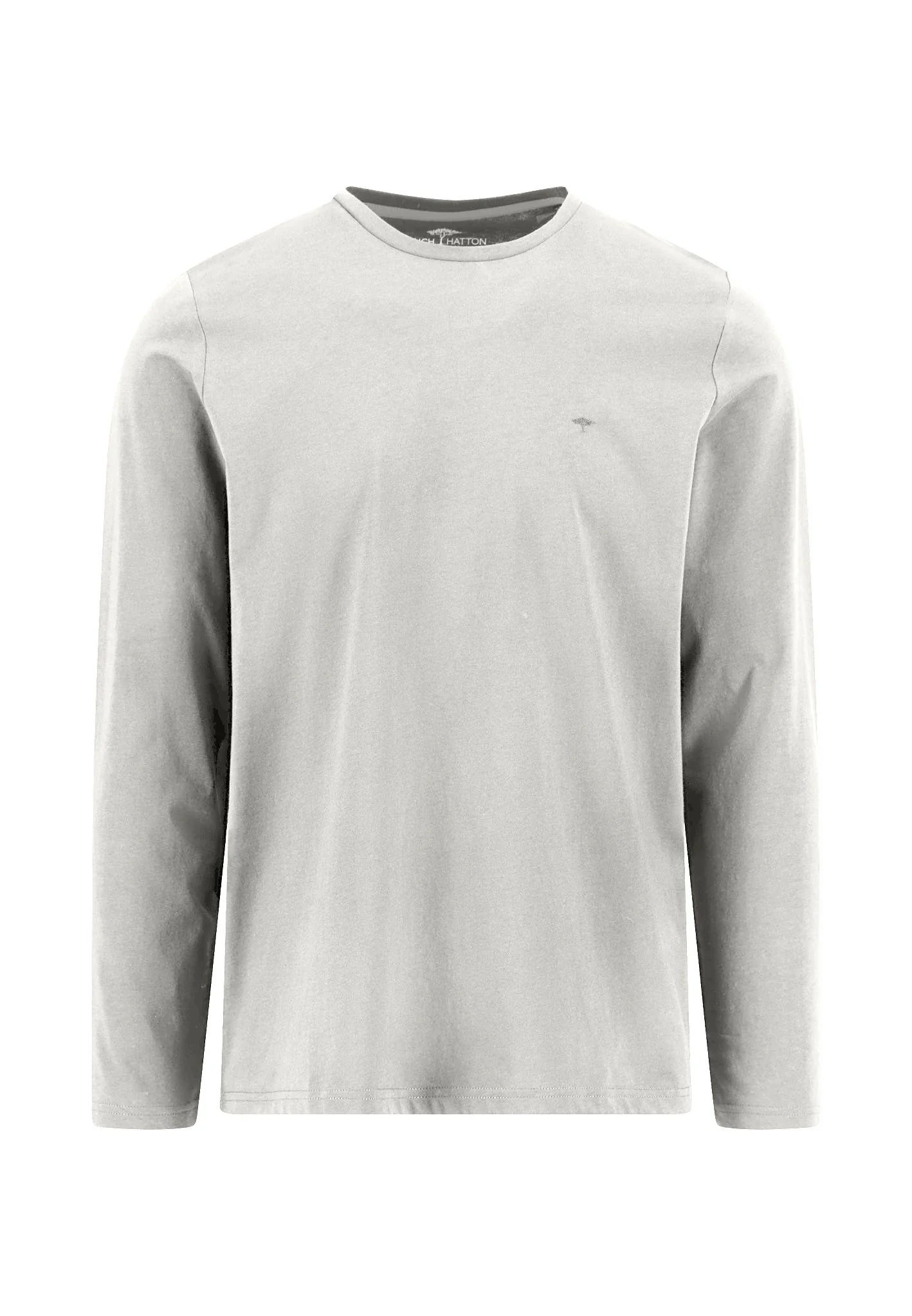 Langarmshirt aus Baumwolle mit Rundhalsausschnitt und Logostickerei - Image 18