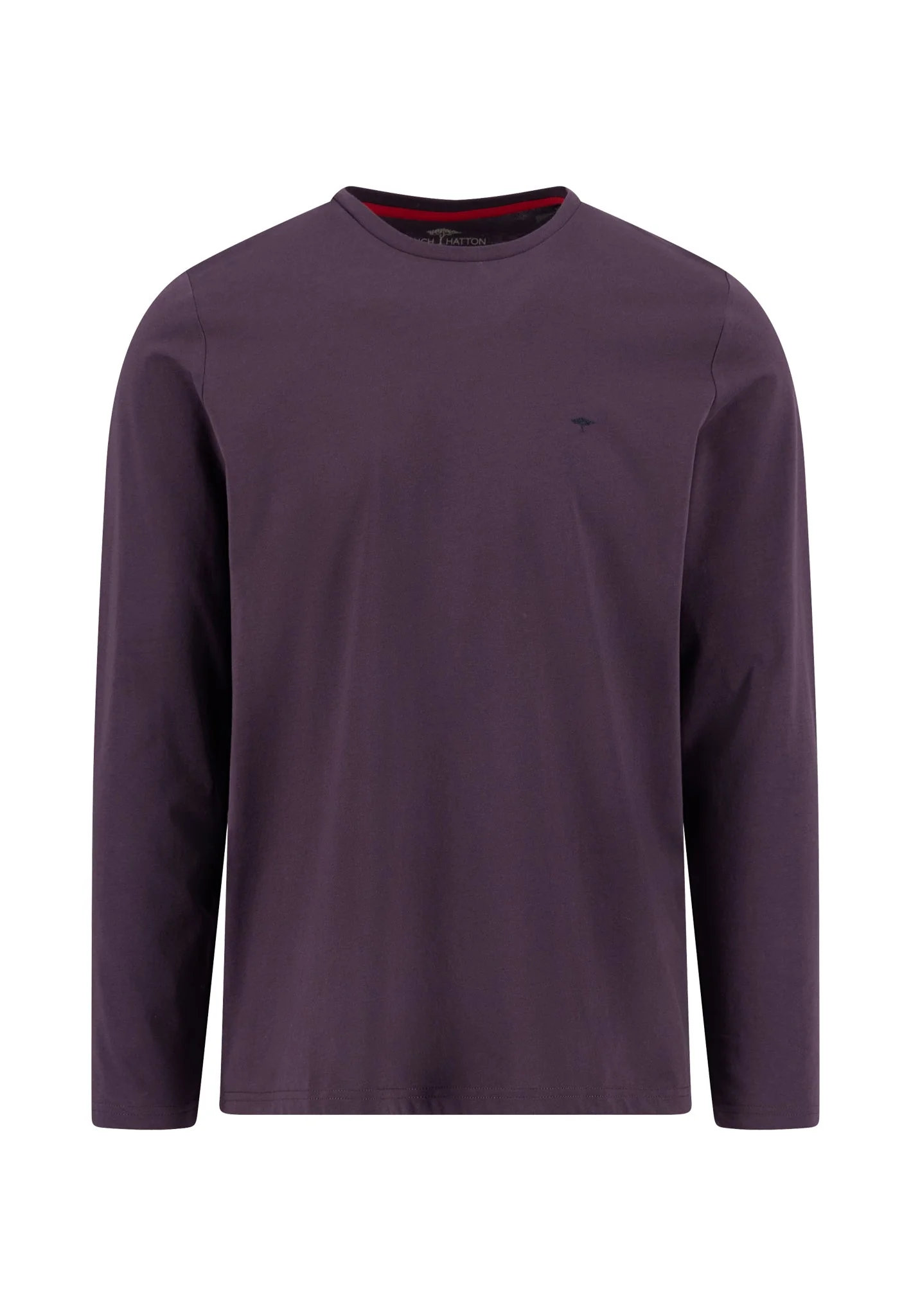 Langarmshirt aus Baumwolle mit Rundhalsausschnitt und Logostickerei - Image 4