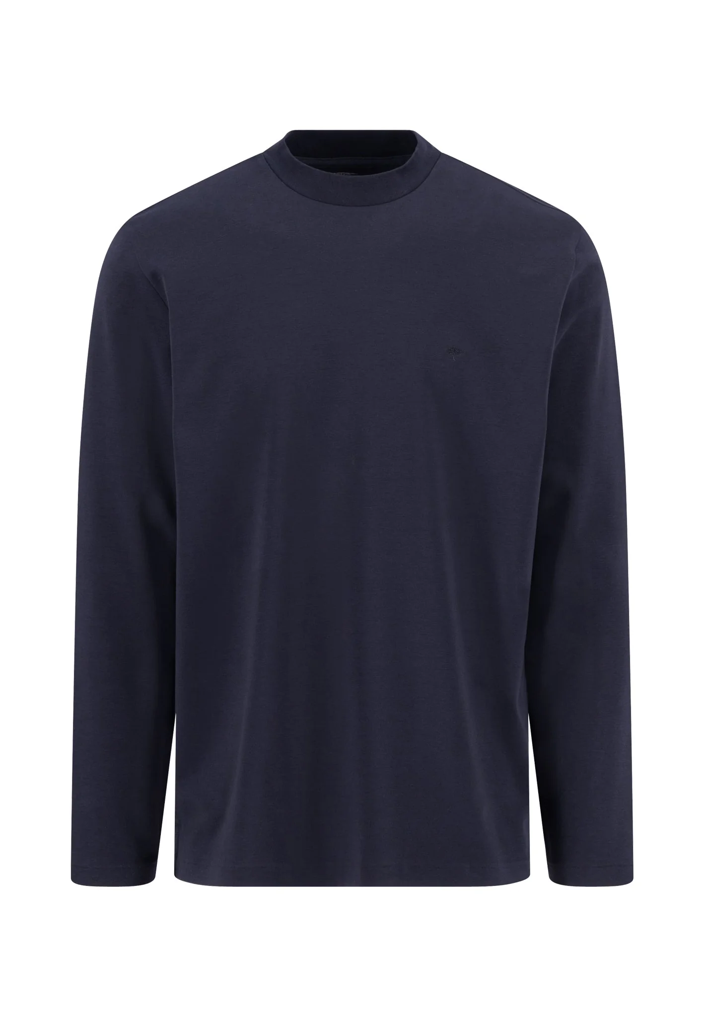 Langarmshirt aus Baumwolle mit Stehkragen - Image 9