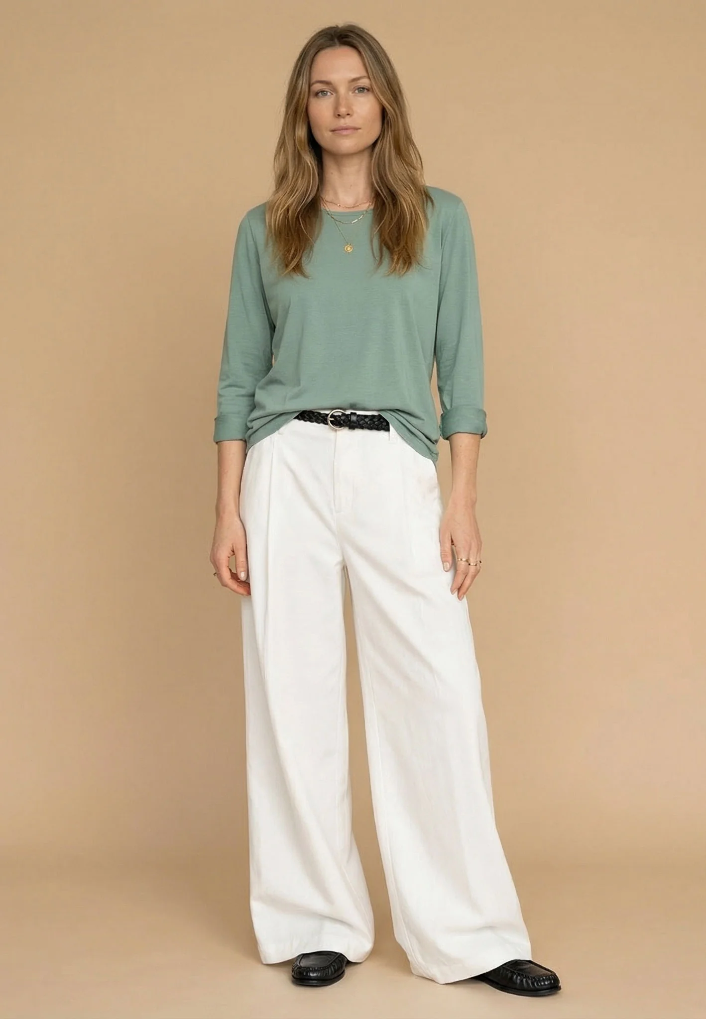 Langarmshirt aus Viskosemix mit Rundhalsausschnitt und Stretchkomfort - Image 7