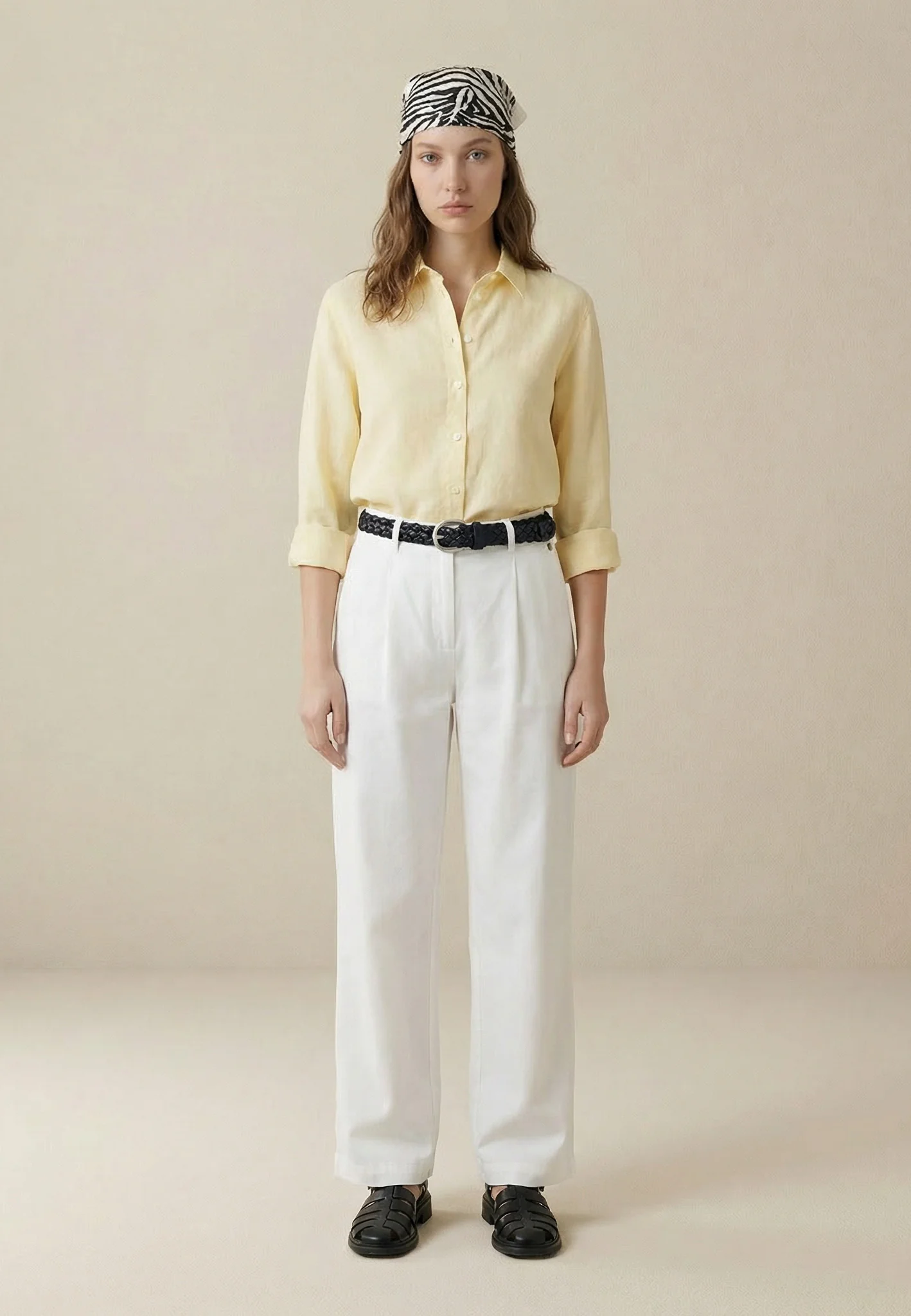 Oxfordbluse aus Baumwolle mit klassischem Hemdkragen - Image 30