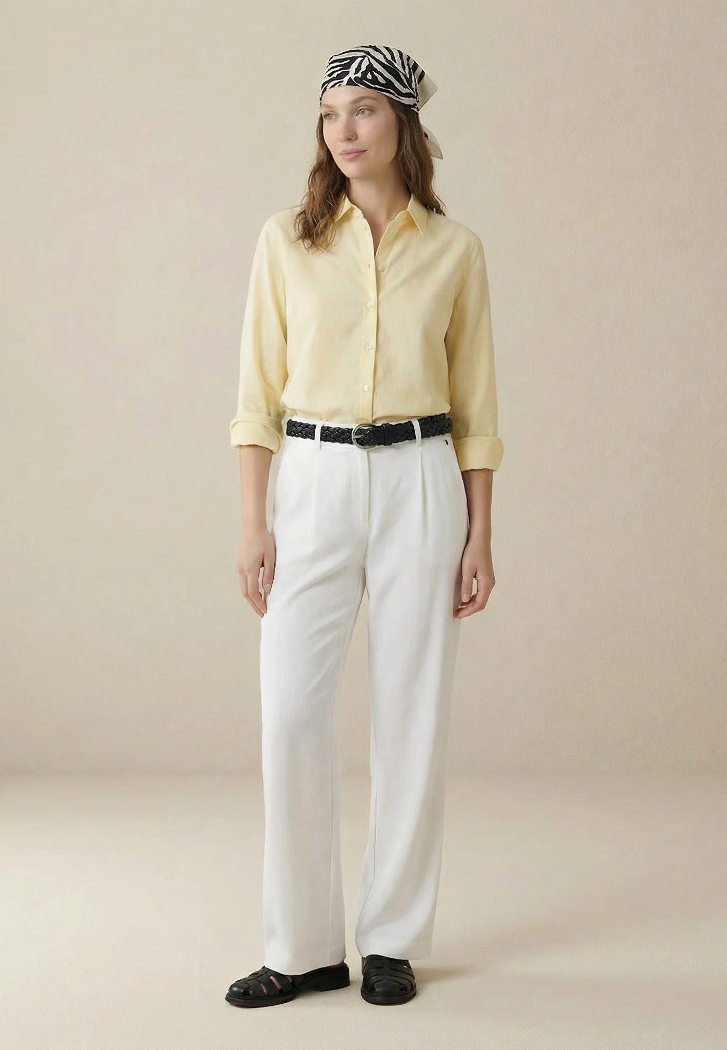 Oxfordbluse aus Baumwolle mit klassischem Hemdkragen - Image 31