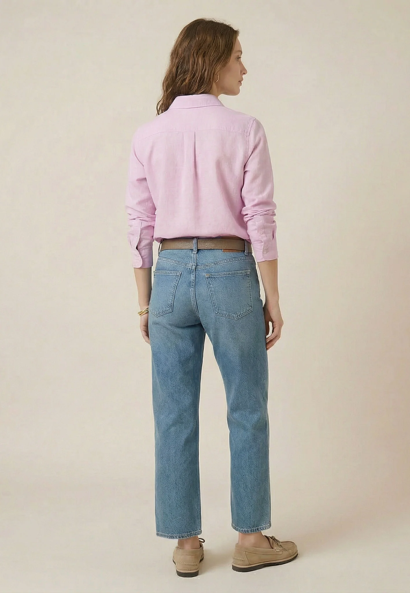 Oxfordbluse aus Baumwolle mit klassischem Hemdkragen - Image 9