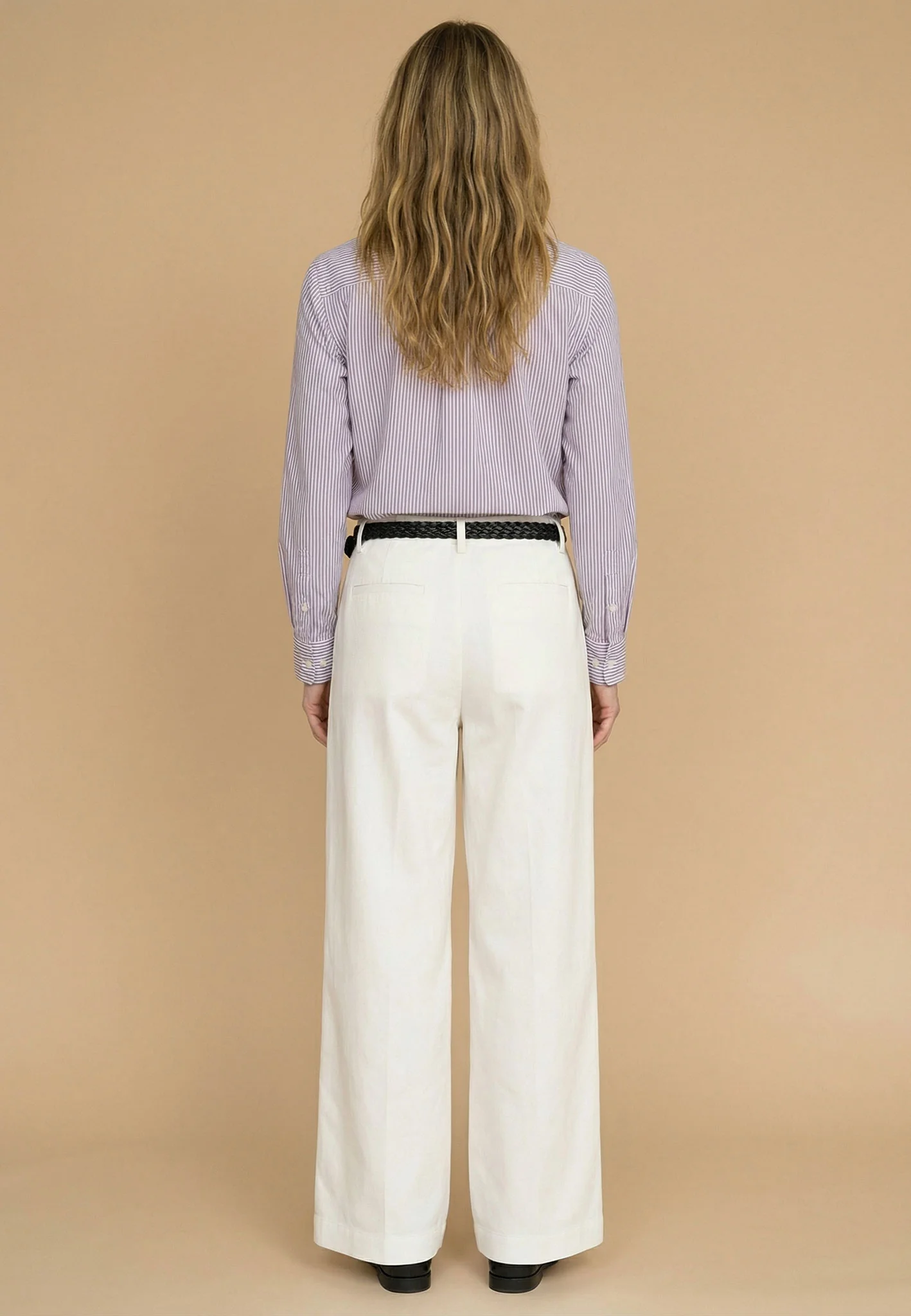 Oxfordbluse aus Baumwolle mit Streifenmuster - Image 14