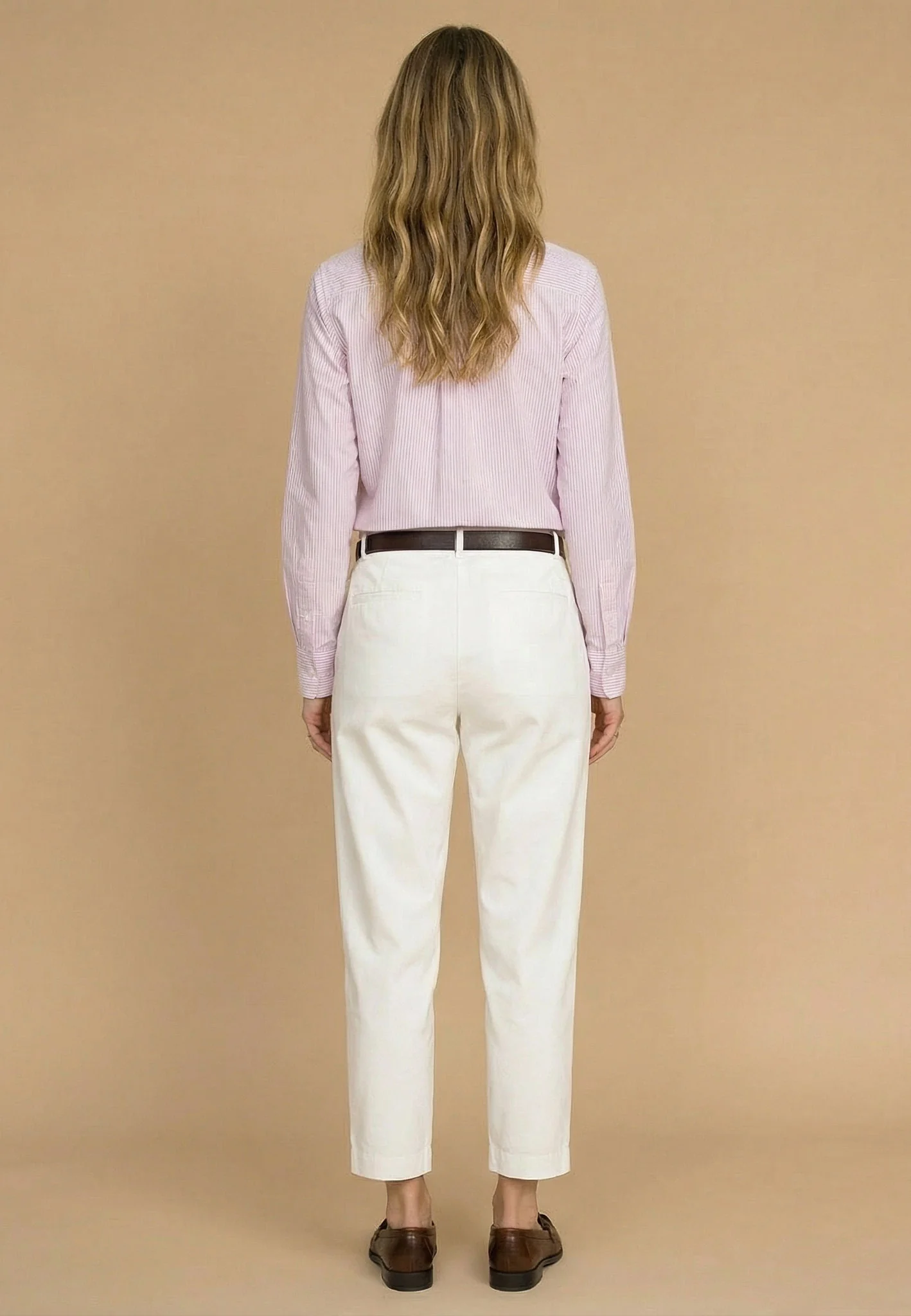 Oxfordbluse aus Baumwolle mit Streifenmuster - Image 19