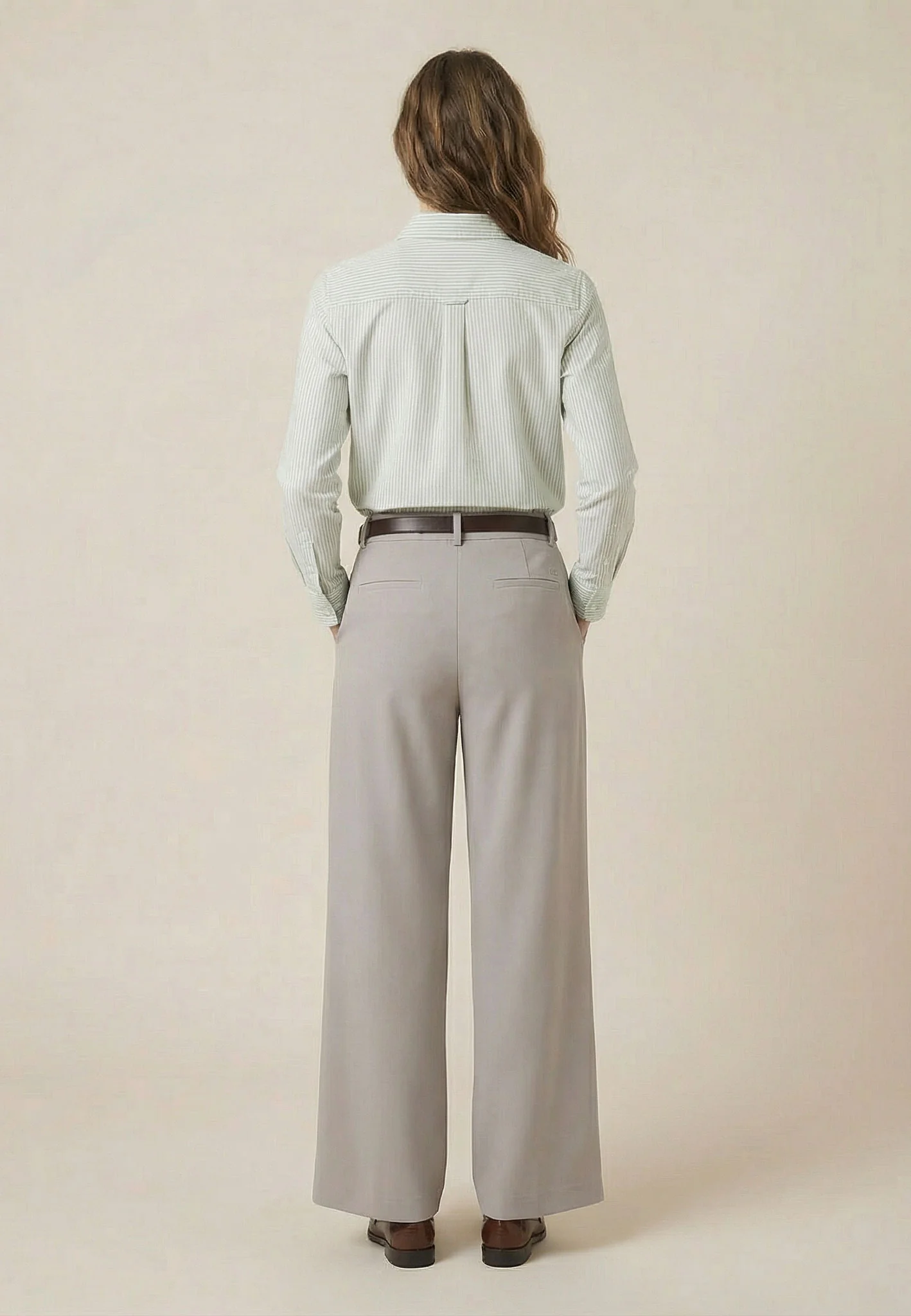 Oxfordbluse aus Baumwolle mit Streifenmuster - Image 8