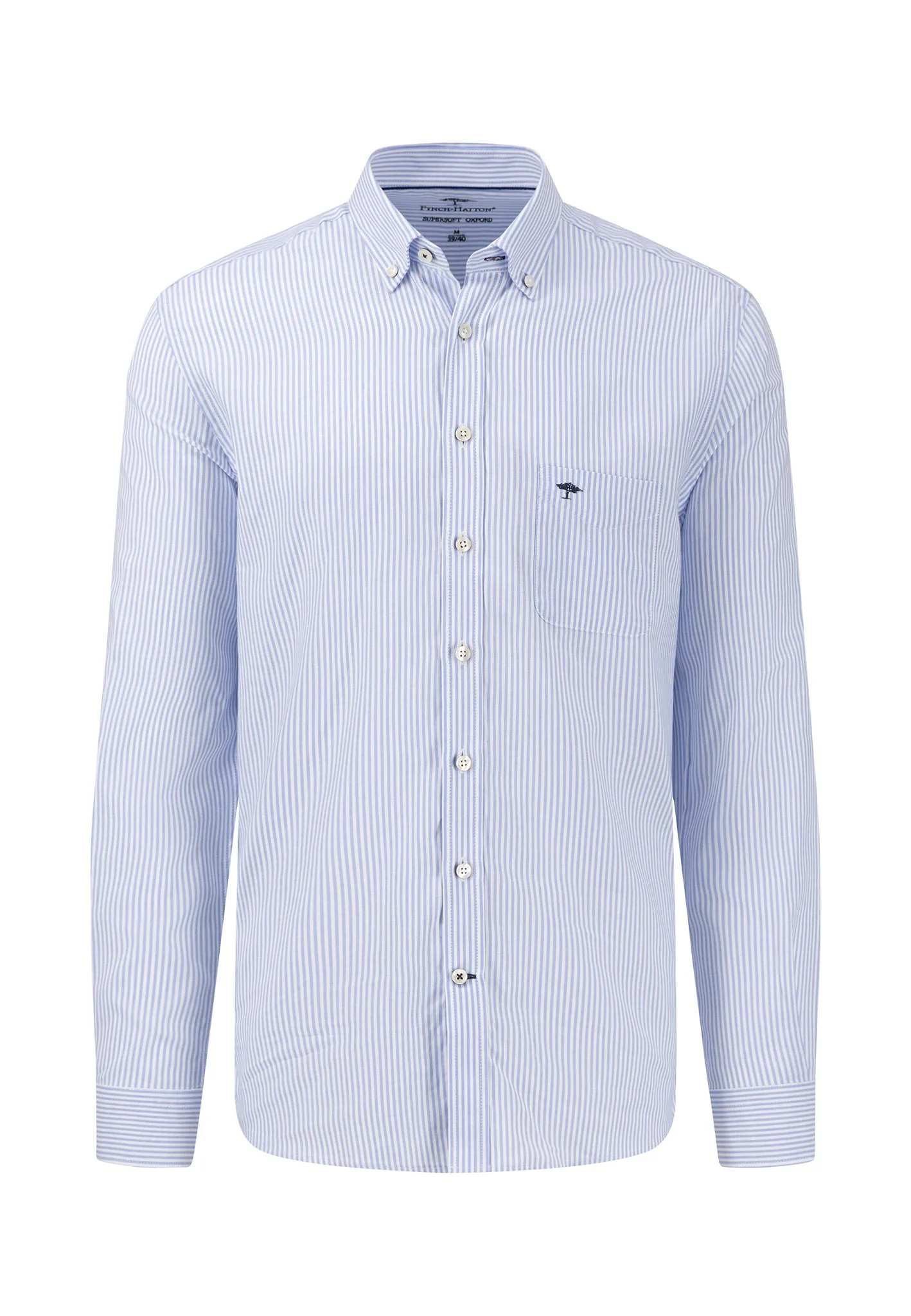 Oxfordhemd aus Baumwolle mit Button-Down-Kragen - Image 4