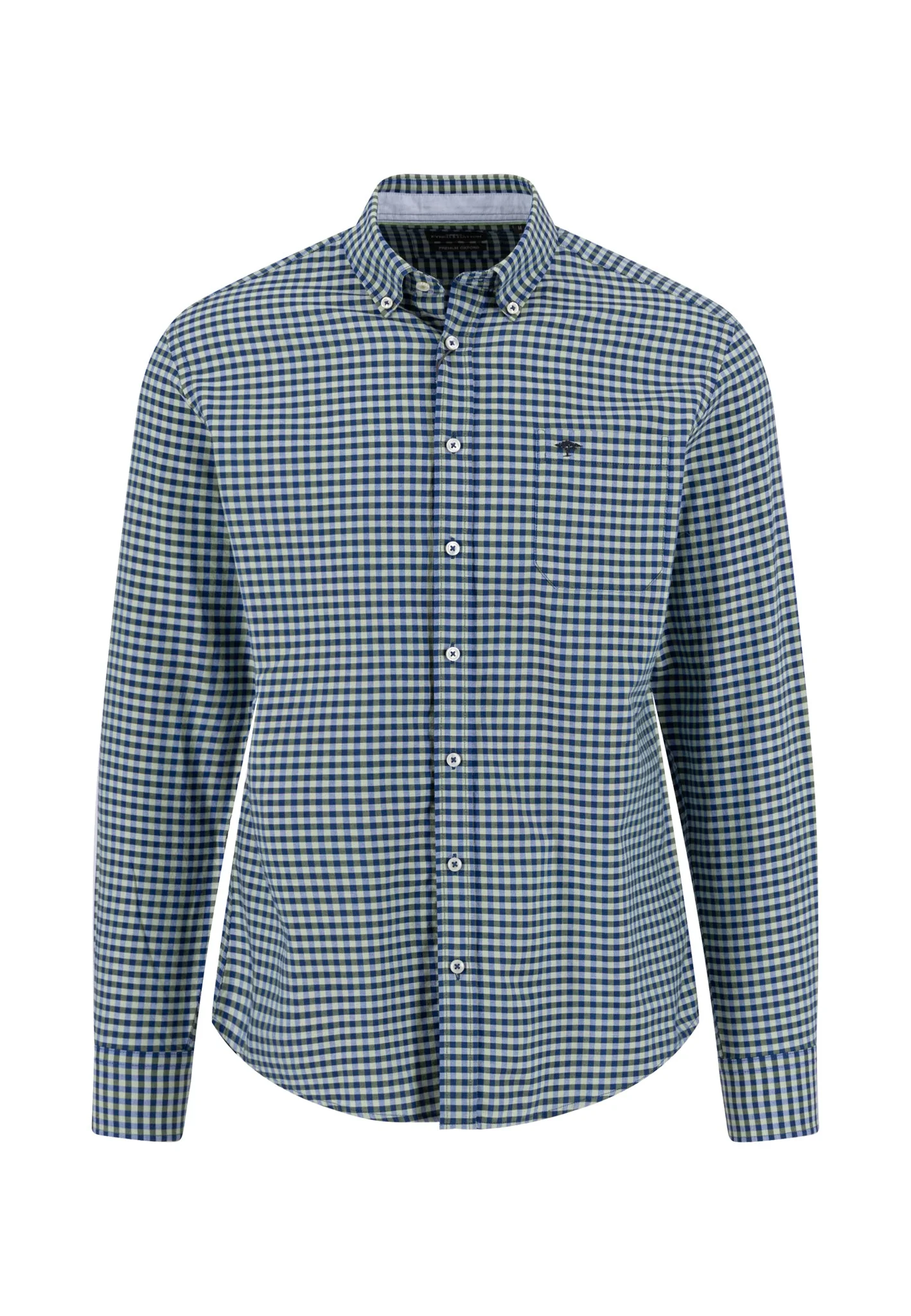 Oxfordhemd aus Baumwolle mit Button-Down-Kragen und Karomuster - Image 10