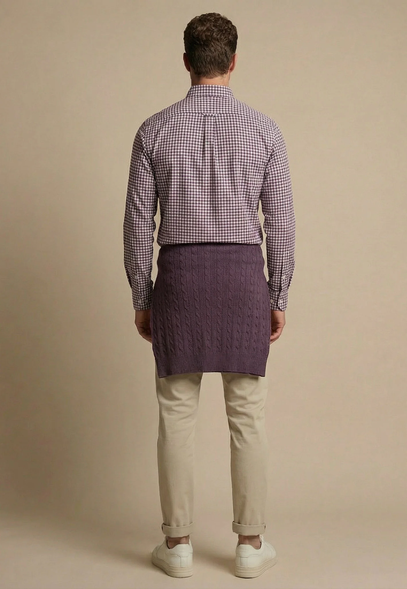 Oxfordhemd aus Baumwolle mit Button-Down-Kragen und Karomuster - Image 3