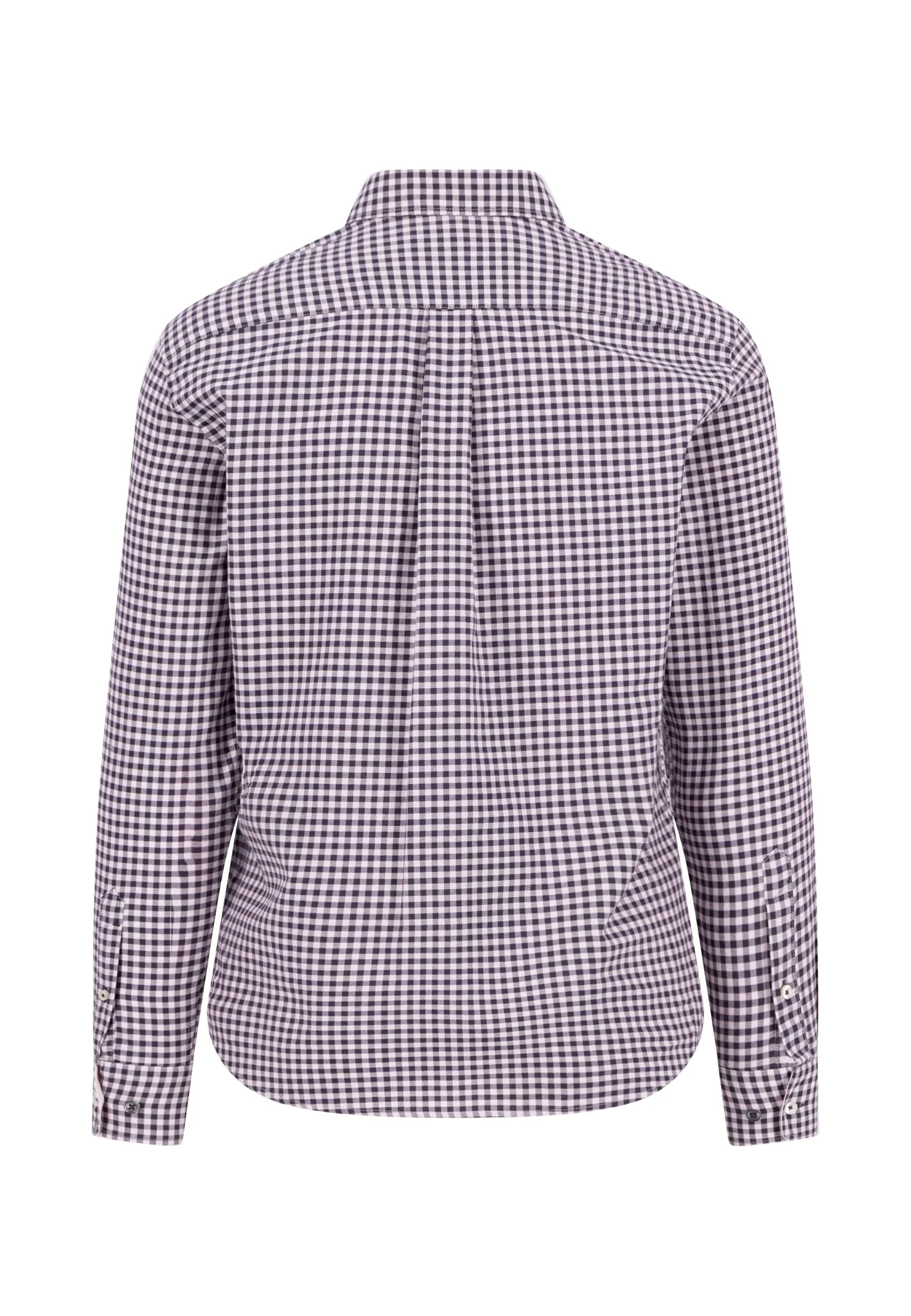Oxfordhemd aus Baumwolle mit Button-Down-Kragen und Karomuster - Image 6