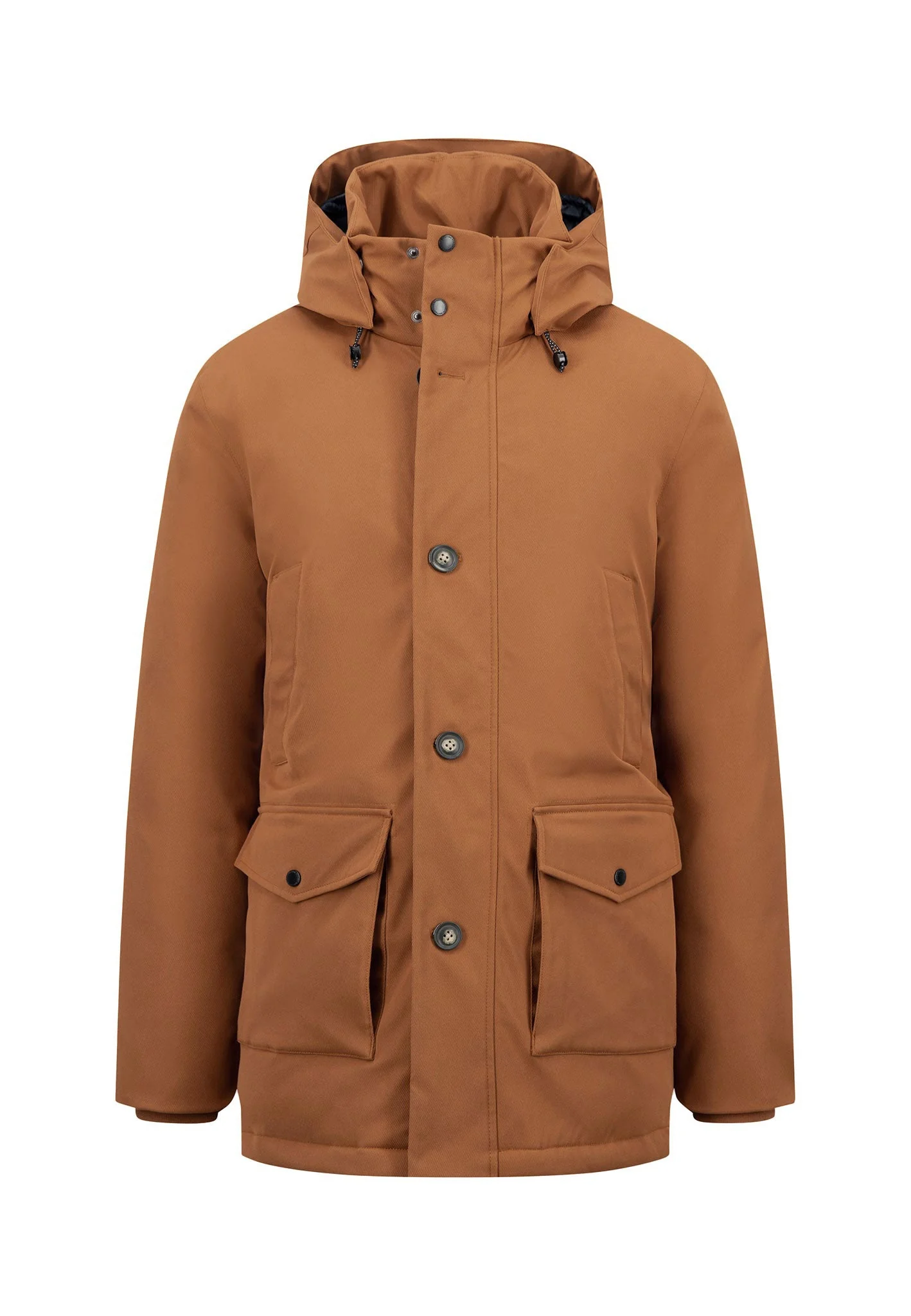 Parka mit Kapuze und vier Knöpfen - Image 7