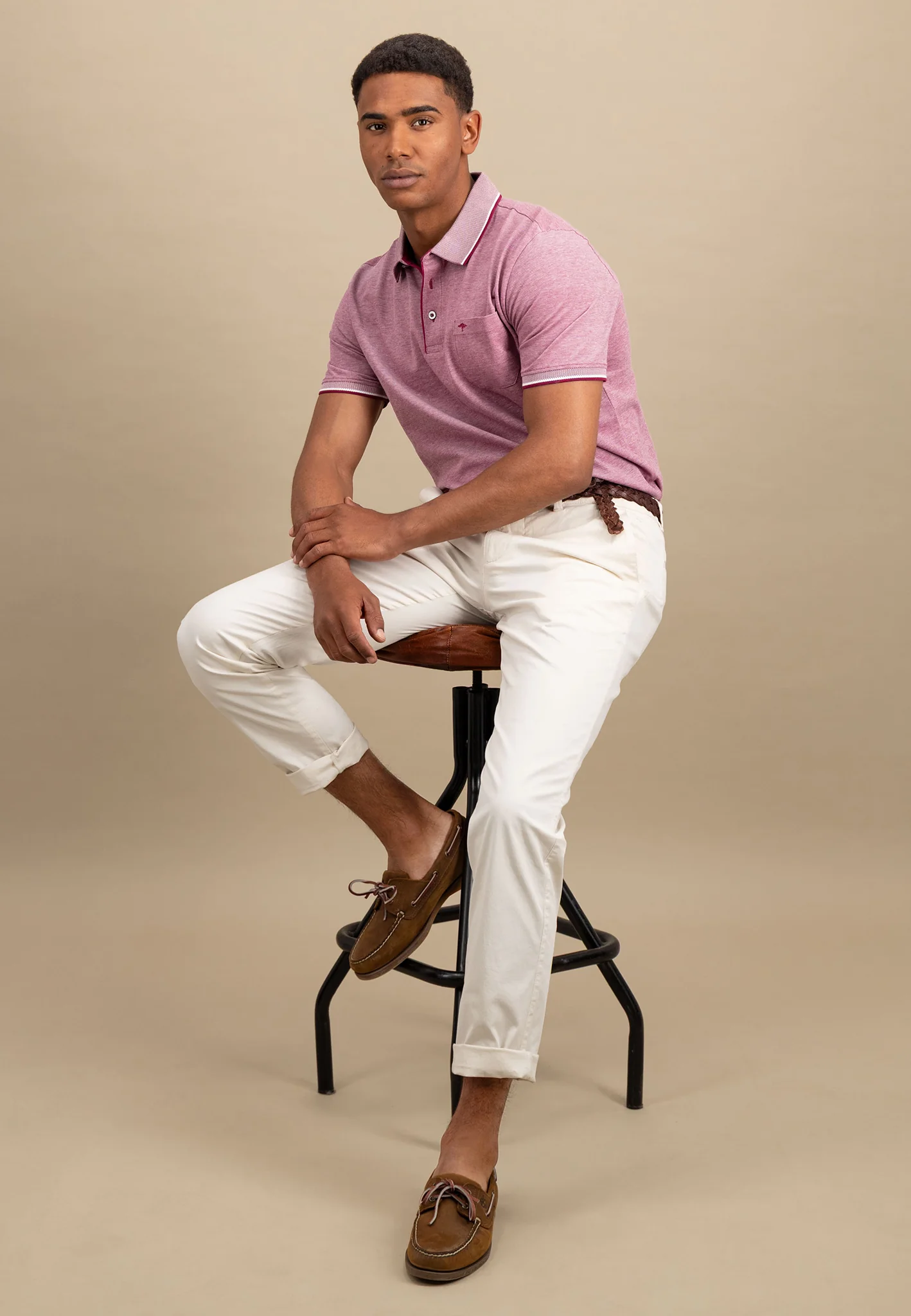 Piqué Poloshirt aus Baumwolle mit Kontrastdetails - Image 10