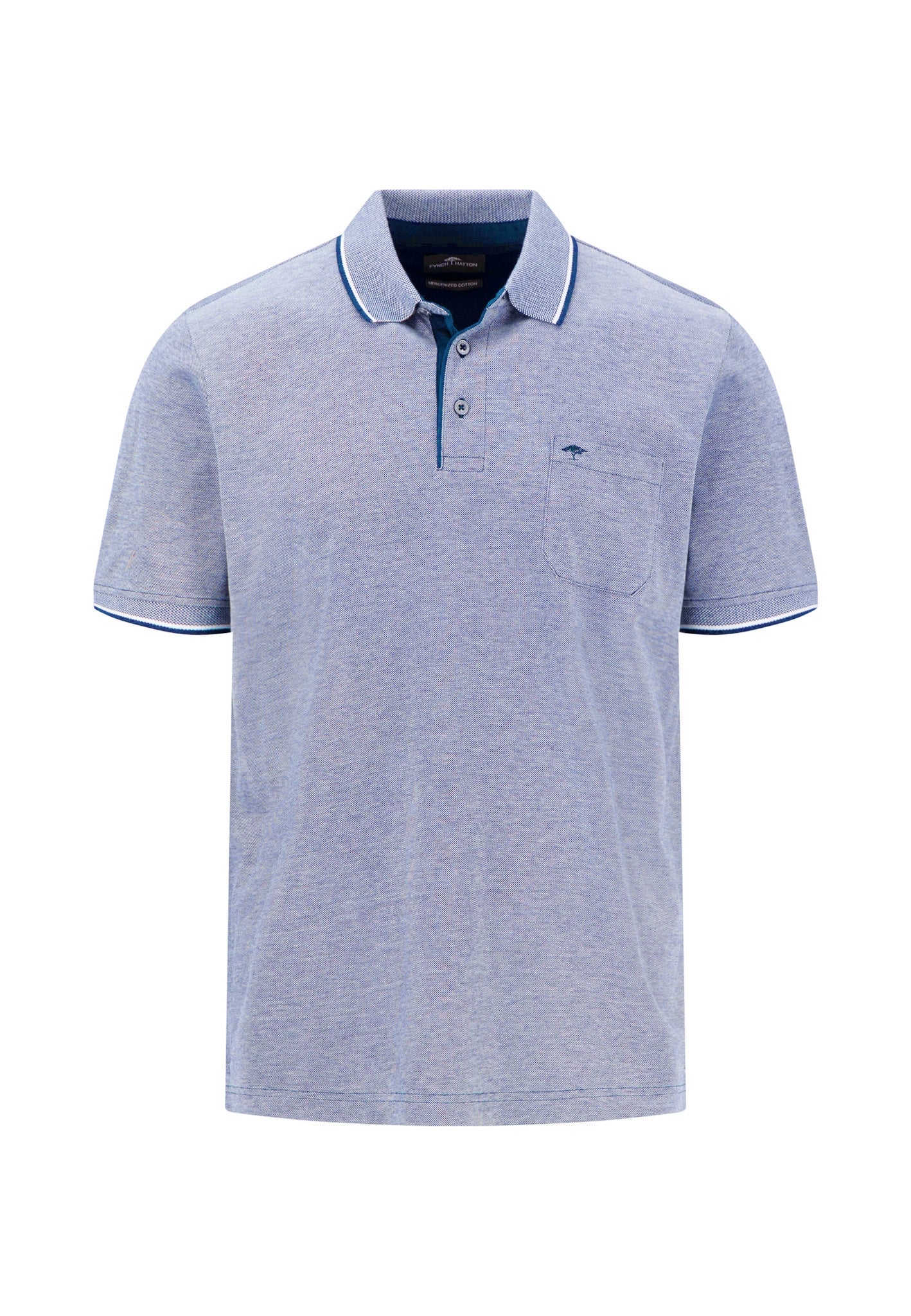 Piqué Poloshirt aus Baumwolle mit Kontrastdetails - Image 17